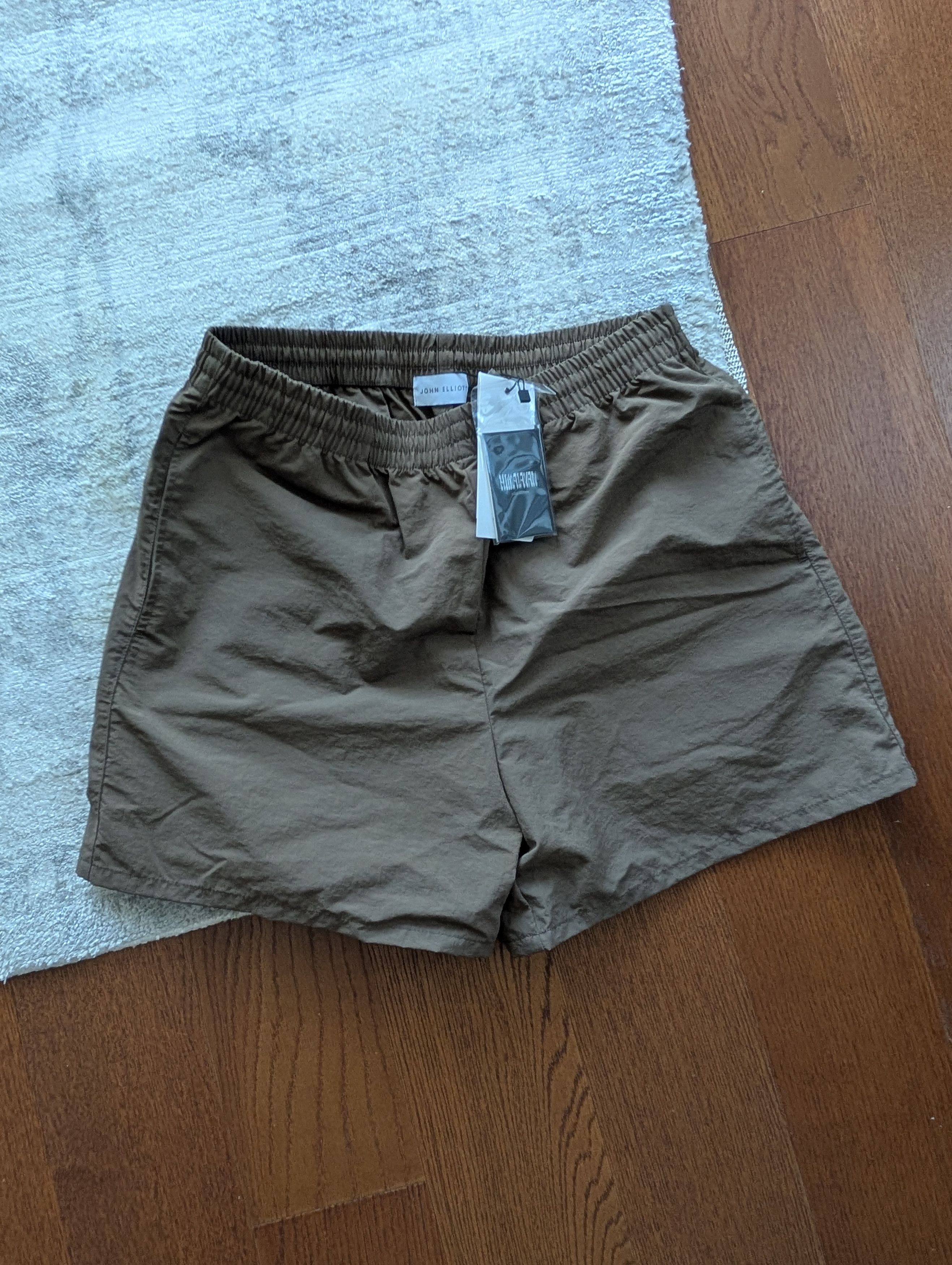 John Elliott NWT John Elliott Himalayan Shorts Brown Green Mens Small Size US 30 / EU 46 - 1 Thumbnail