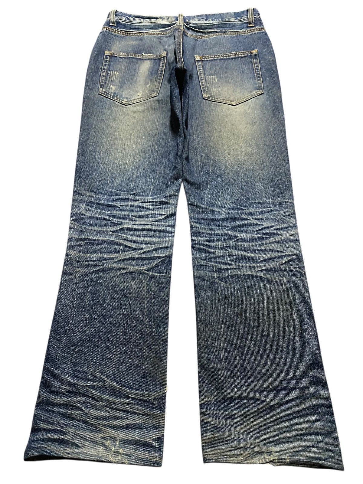 Seditionaries Arcade Vtg Distressed Loose Denim Jeans Authentic 90s Style Size US 32 / EU 48 - 2 Thumbnail