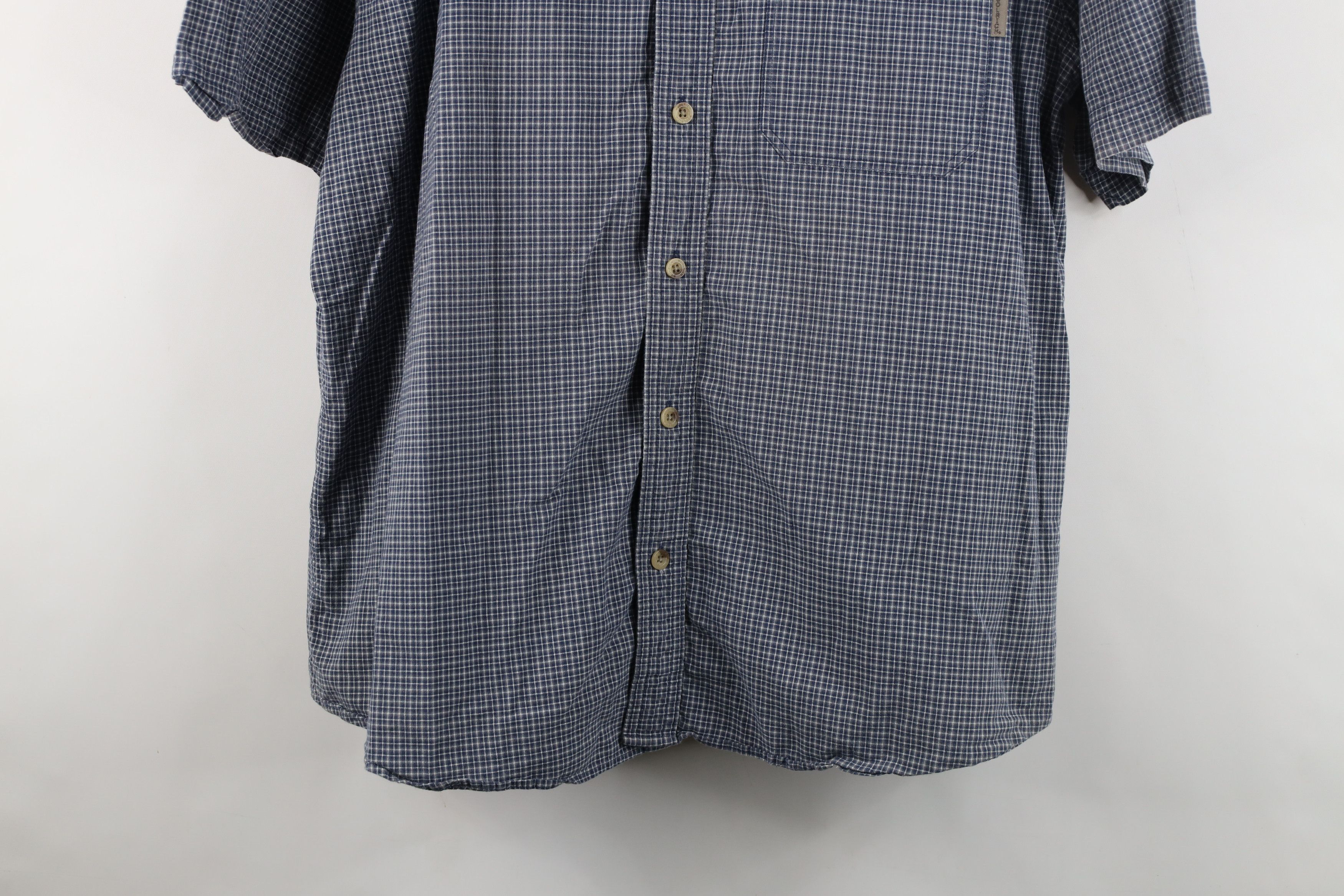 Woolrich Woolen Mills Vintage Woolrich Short Sleeve Collared Button Down Shirt Size US XL / EU 56 / 4 - 3 Thumbnail