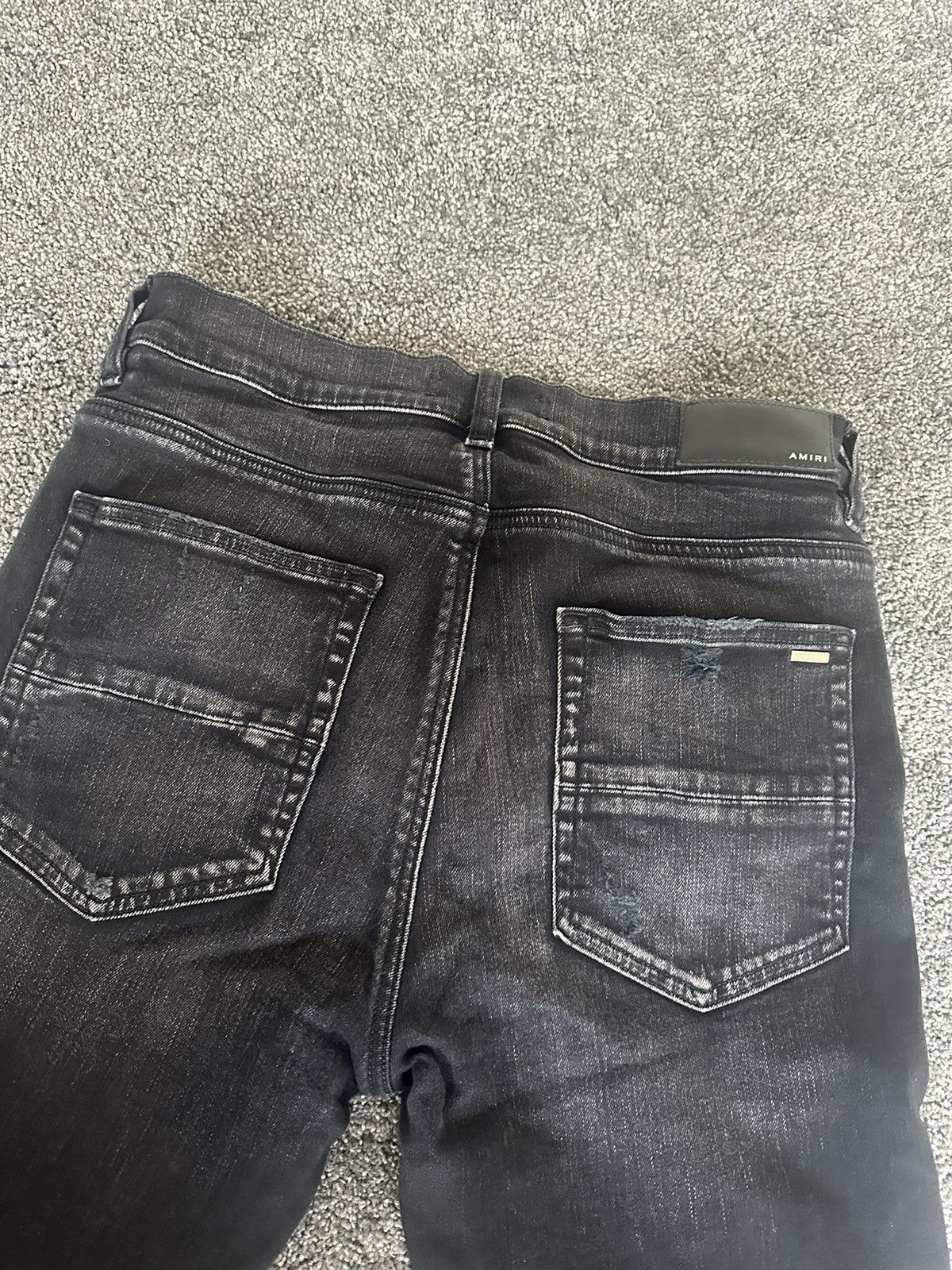 Amiri Amiri Black MX1 Bandana Jeans Size US 34 / EU 50 - 7 Thumbnail