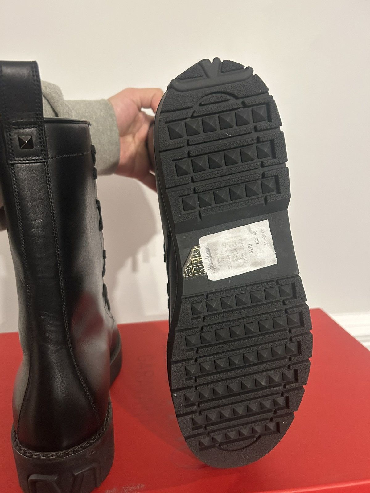 Valentino Valentino combat boot Size US 9.5 / EU 42-43 - 9 Thumbnail