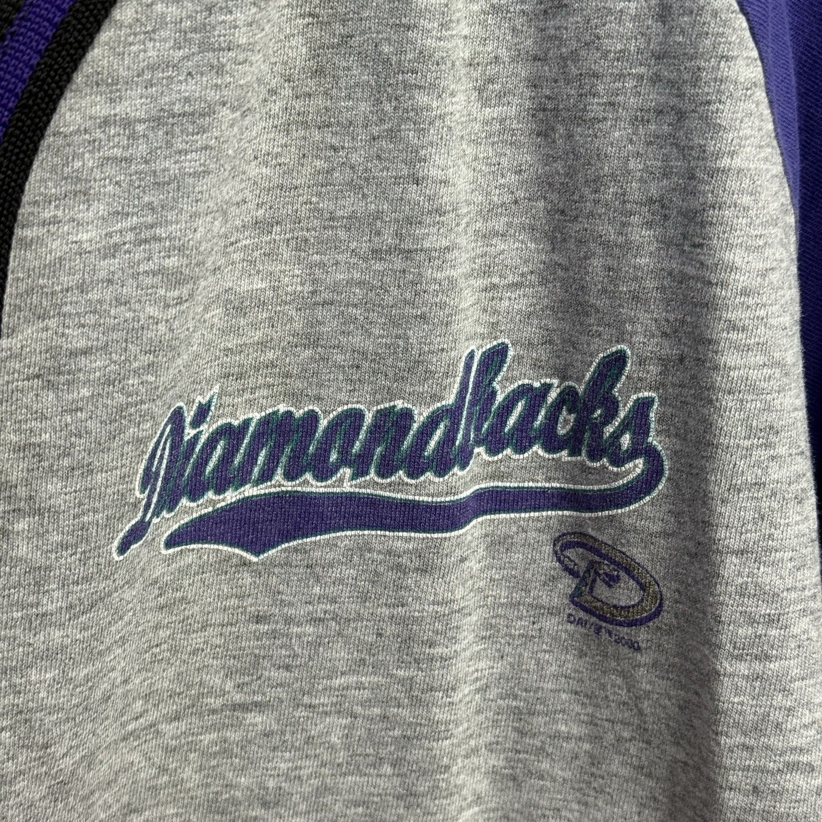MLB Vintage Arizona Diamondbacks Shirt Mens 2XL 24.5x28.5 Gray B Size US XL / EU 56 / 4 - 6 Thumbnail