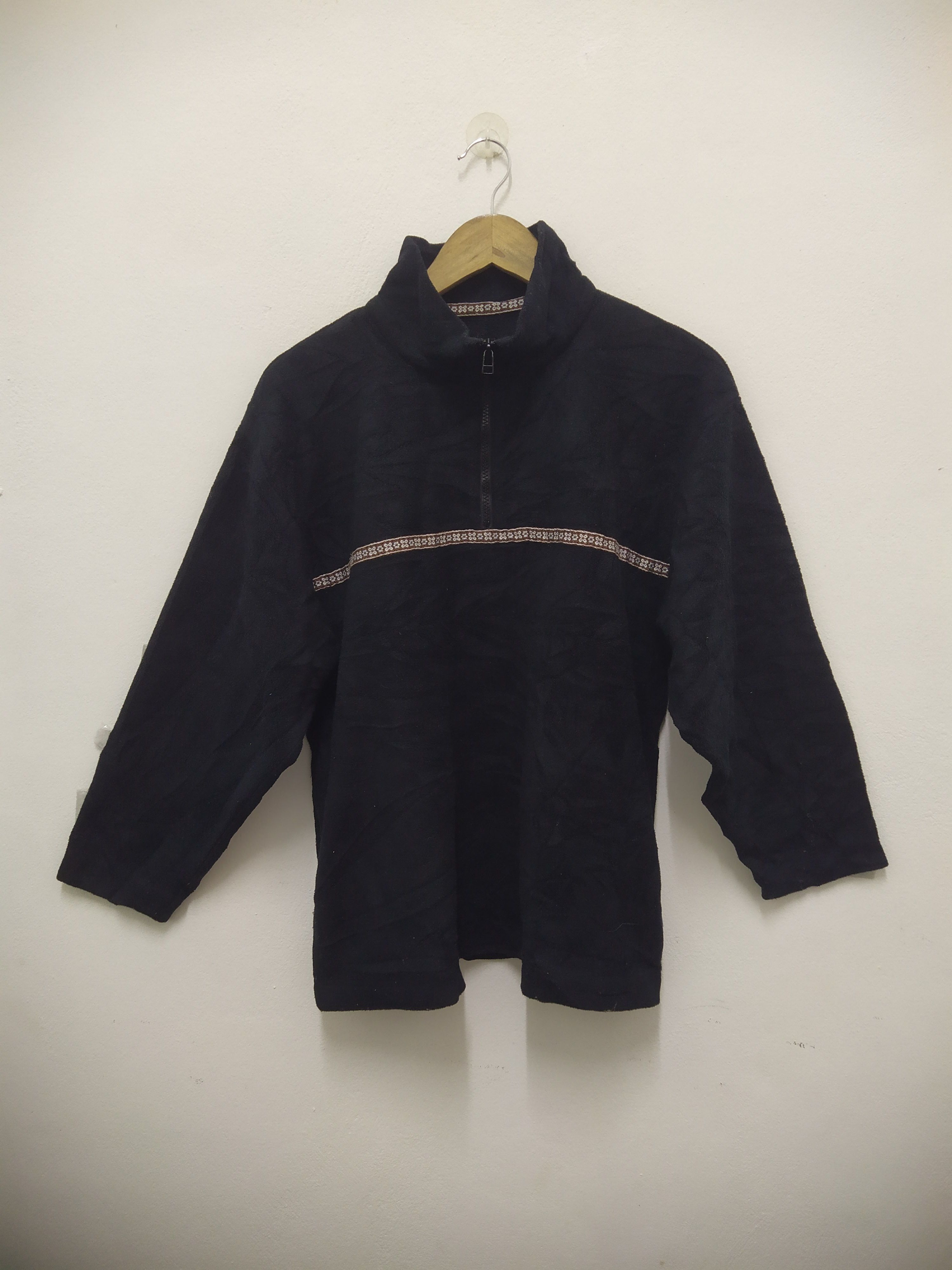 Ellesse Vintage Ellesse x Goldwin Zip Fleece Pullover Size US L / EU 52-54 / 3 - 1 Thumbnail