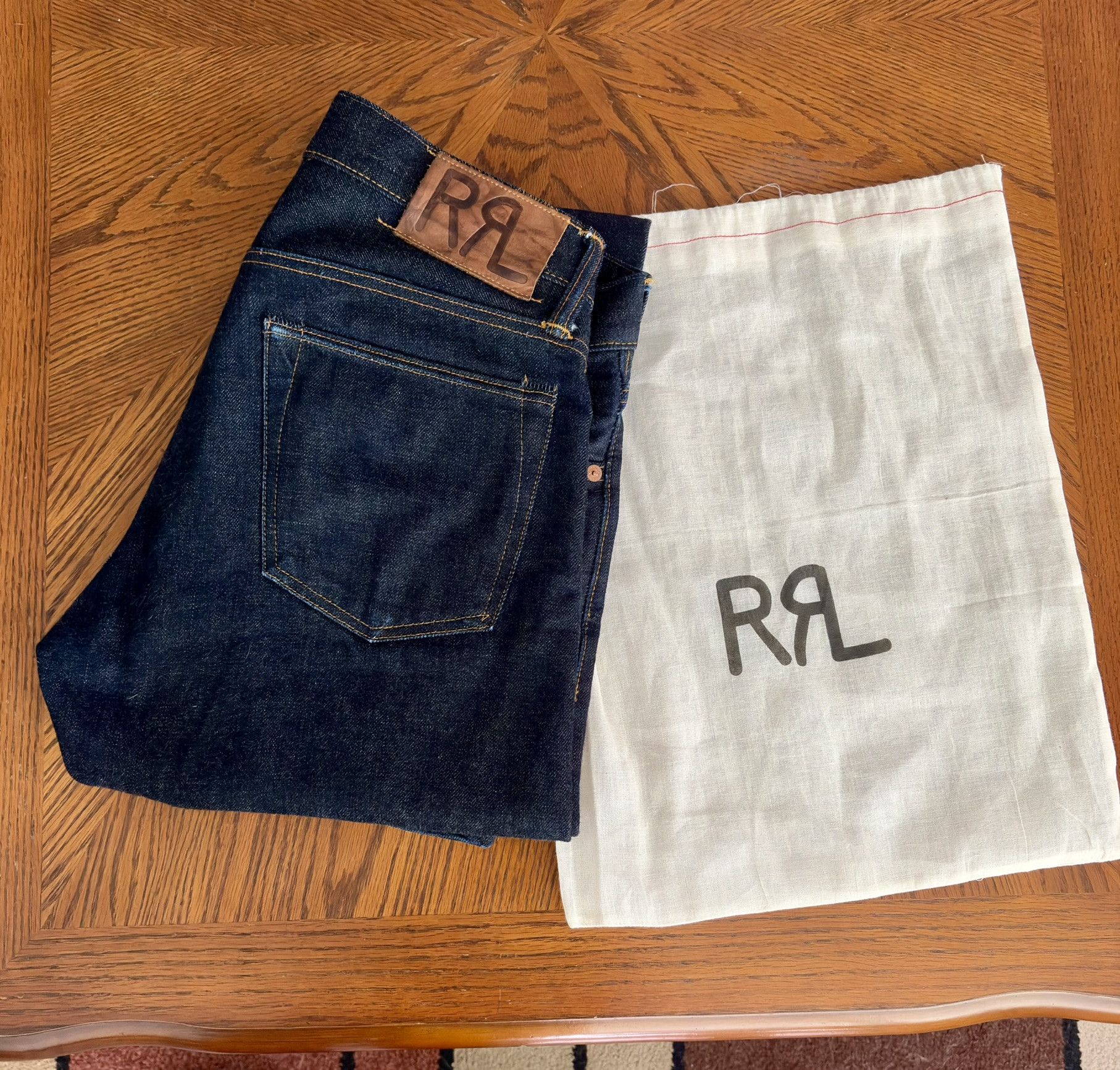 RRL Ralph Lauren Raw Slim Fit Selvedge 15.9 oz Japanese Woven 