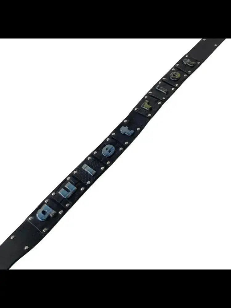 Martine Rose Martine Rose 21AW Quiet Riot Applique Belt-2505 Size ONE SIZE - 4 Thumbnail