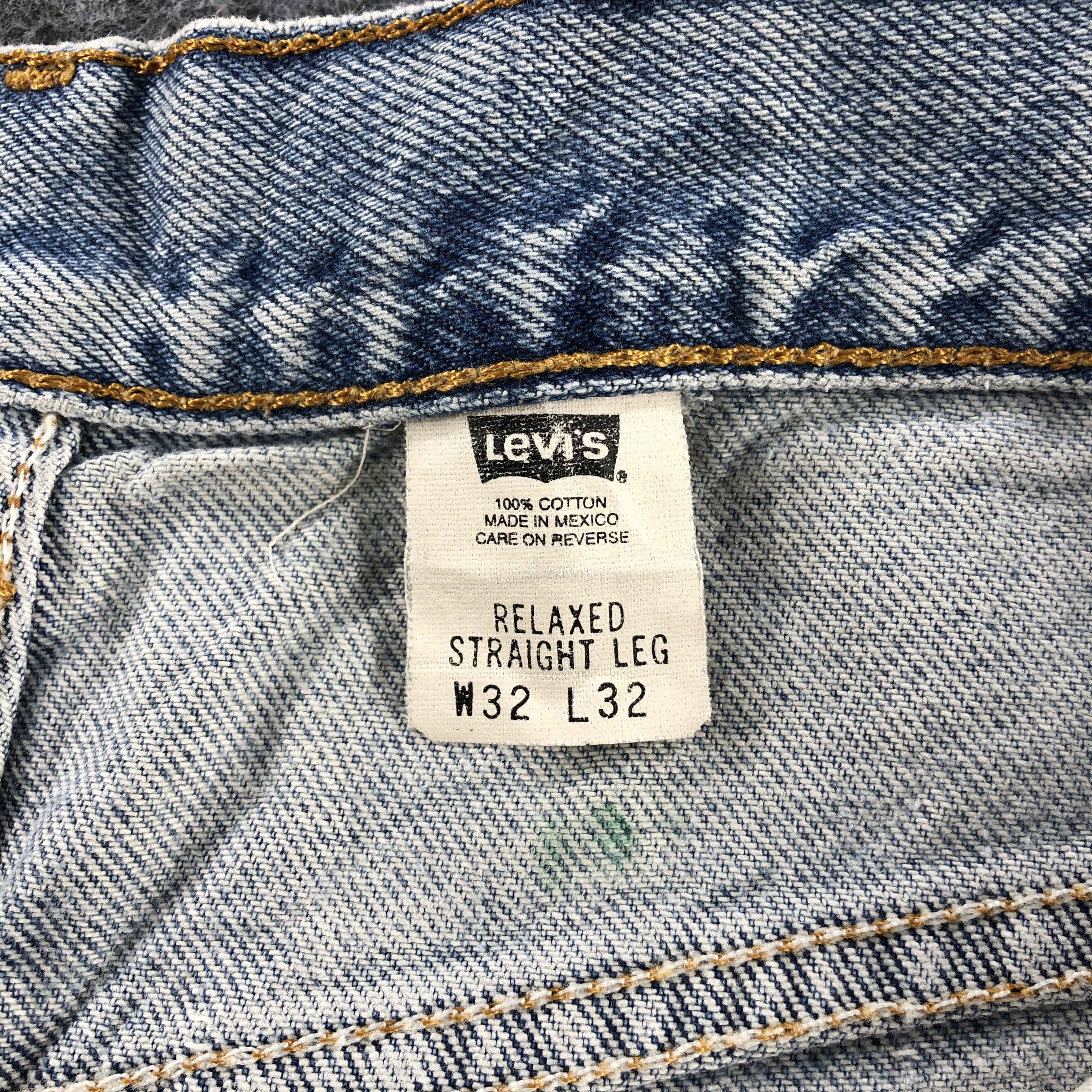 Levi's 90s Vintage Light Wash Levis 359 Jeans- J1347 Size US 30 / EU 46 - 10 Thumbnail