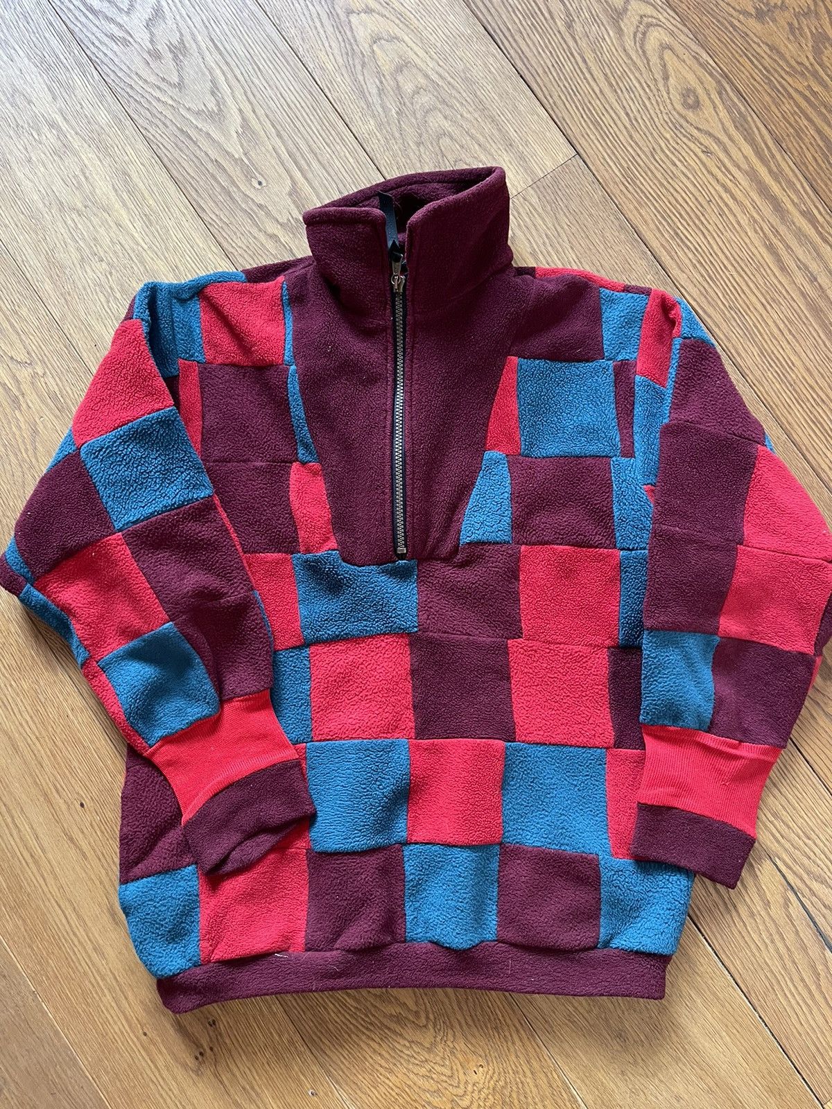 Vintage Zip-up jumper Size US M / EU 48-50 / 2 - 2 Thumbnail
