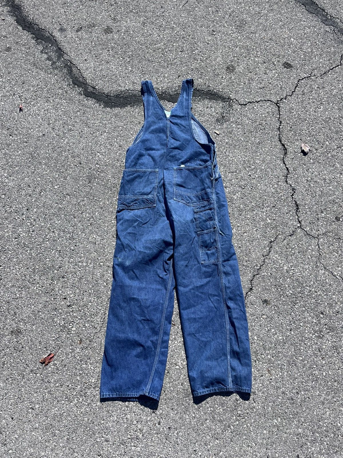 Oshkosh Vintage 50s Oshkosh B’Gosh Denim Overalls Union Made 38x28 Size US 38 / EU 54 - 2 Thumbnail