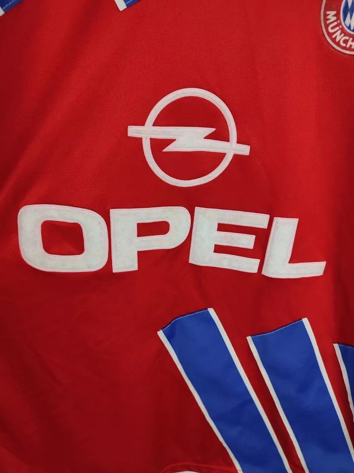 Vintage 1993 / 1995 Bayern Munich Home FOOTBALL Kit SHIRT SOCCER Size US M / EU 48-50 / 2 - 4 Thumbnail