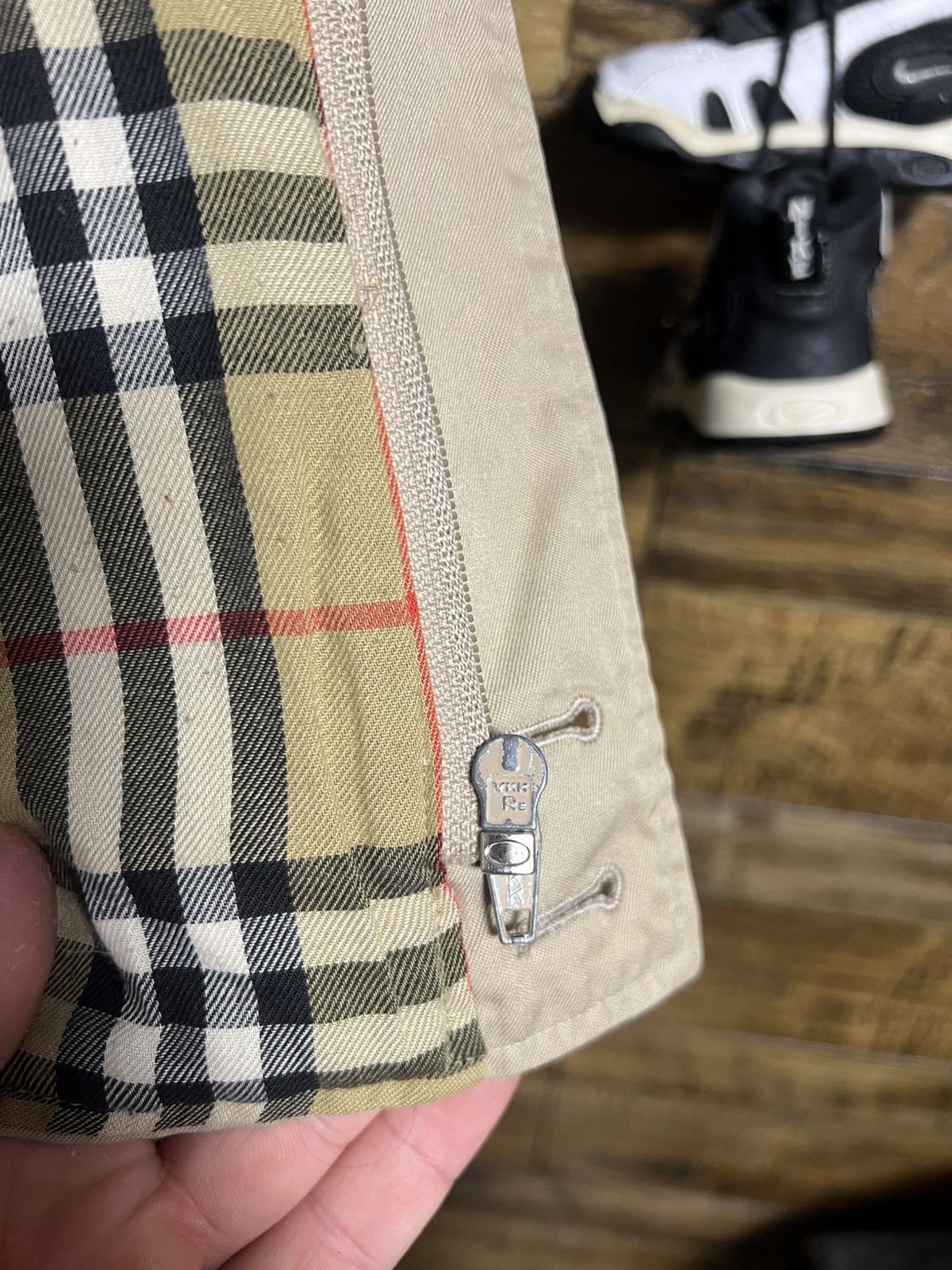 Burberry Vintage Burberrys England Men's Beige Nova Check Jacket Size US M / EU 48-50 / 2 - 12 Thumbnail