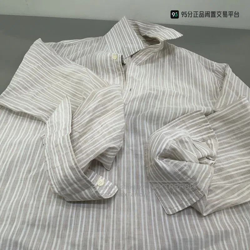 Loro Piana Loro Piana SS25 Striped Long. Size US M / EU 48-50 / 2 - 3 Thumbnail