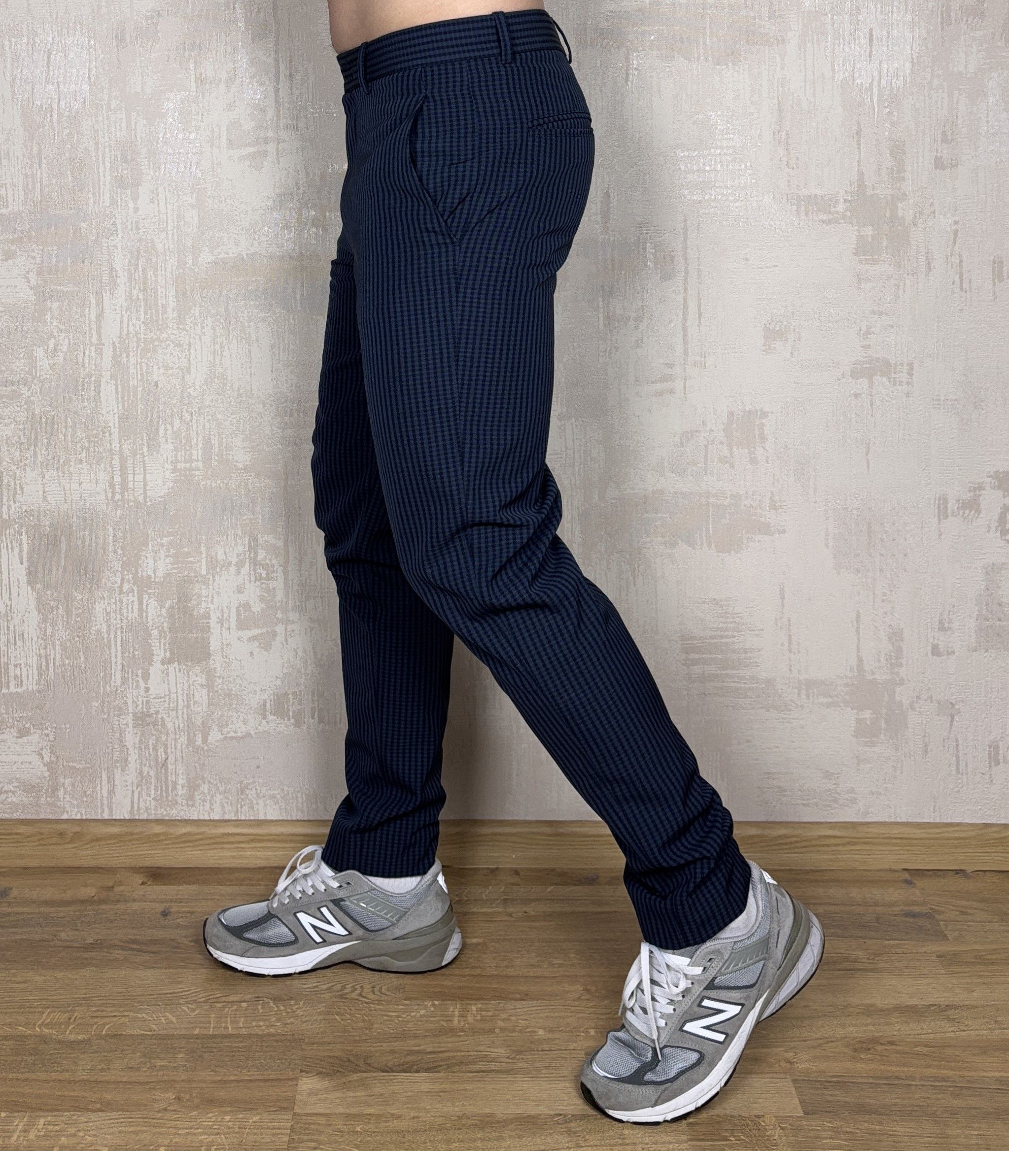 Cos COS Chino Check Pants Wool Blend Size US 32 / EU 48 - 8 Thumbnail