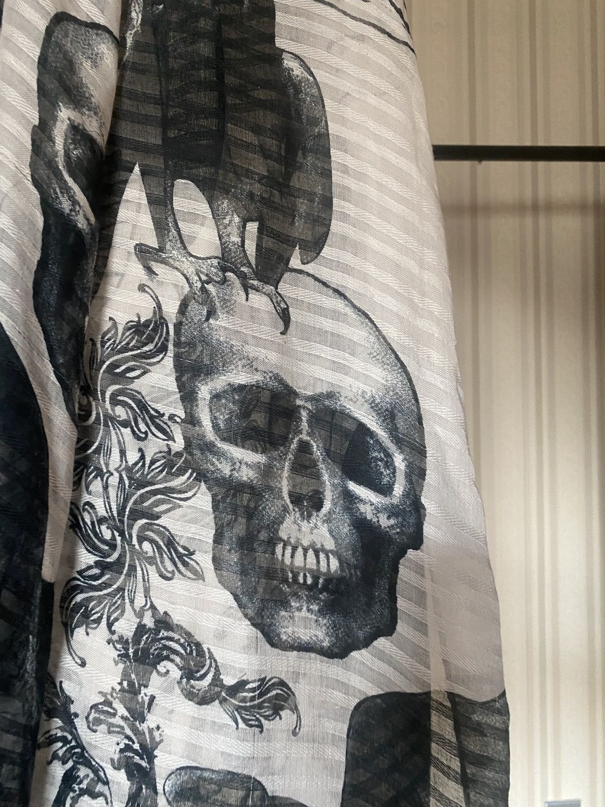 Japanese Brand Skull vkei scarf Size ONE SIZE - 2 Thumbnail