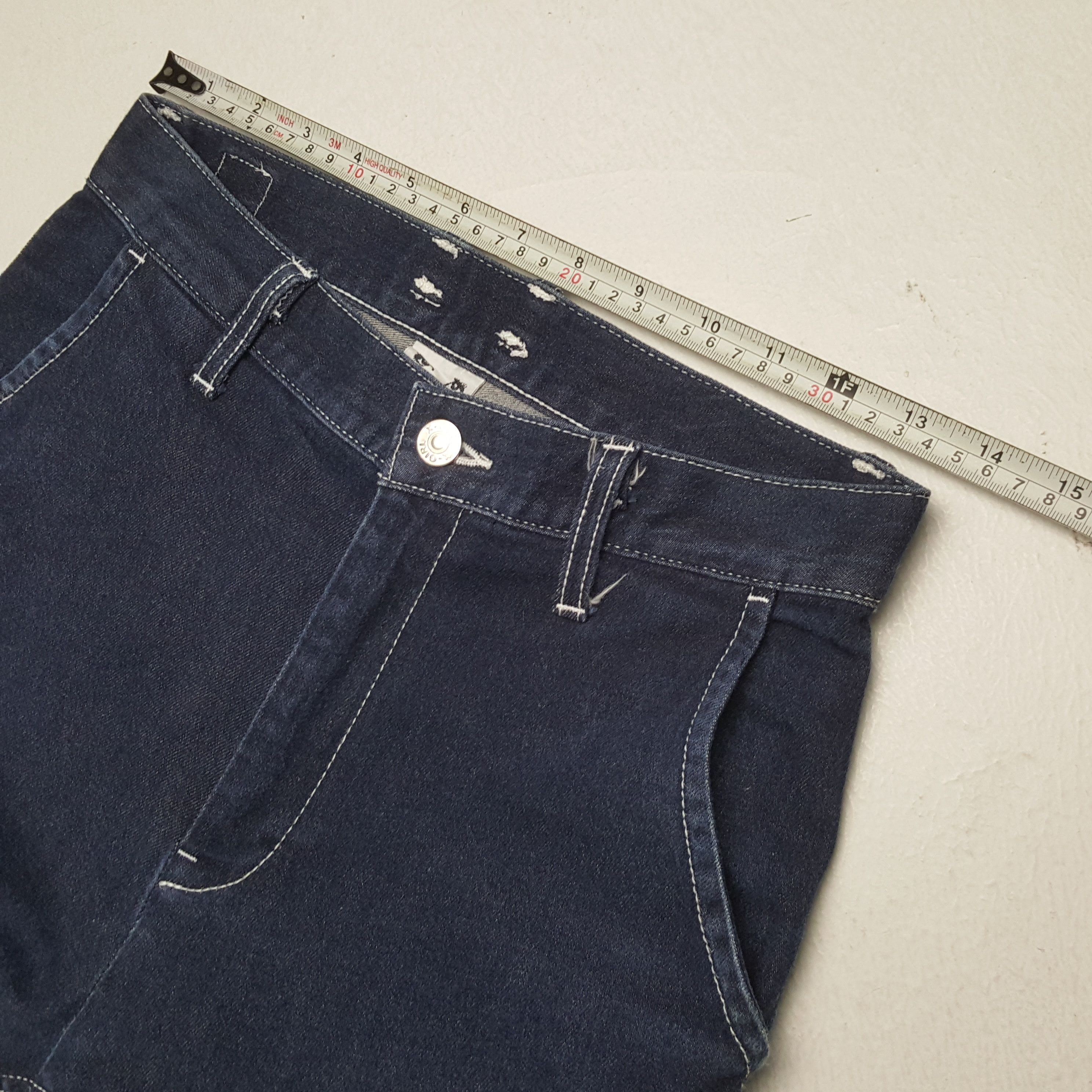 Japanese Brand XGIRL Fashion Design Style Jeans Streetwear Size 27" / US 4 / IT 40 - 7 Thumbnail