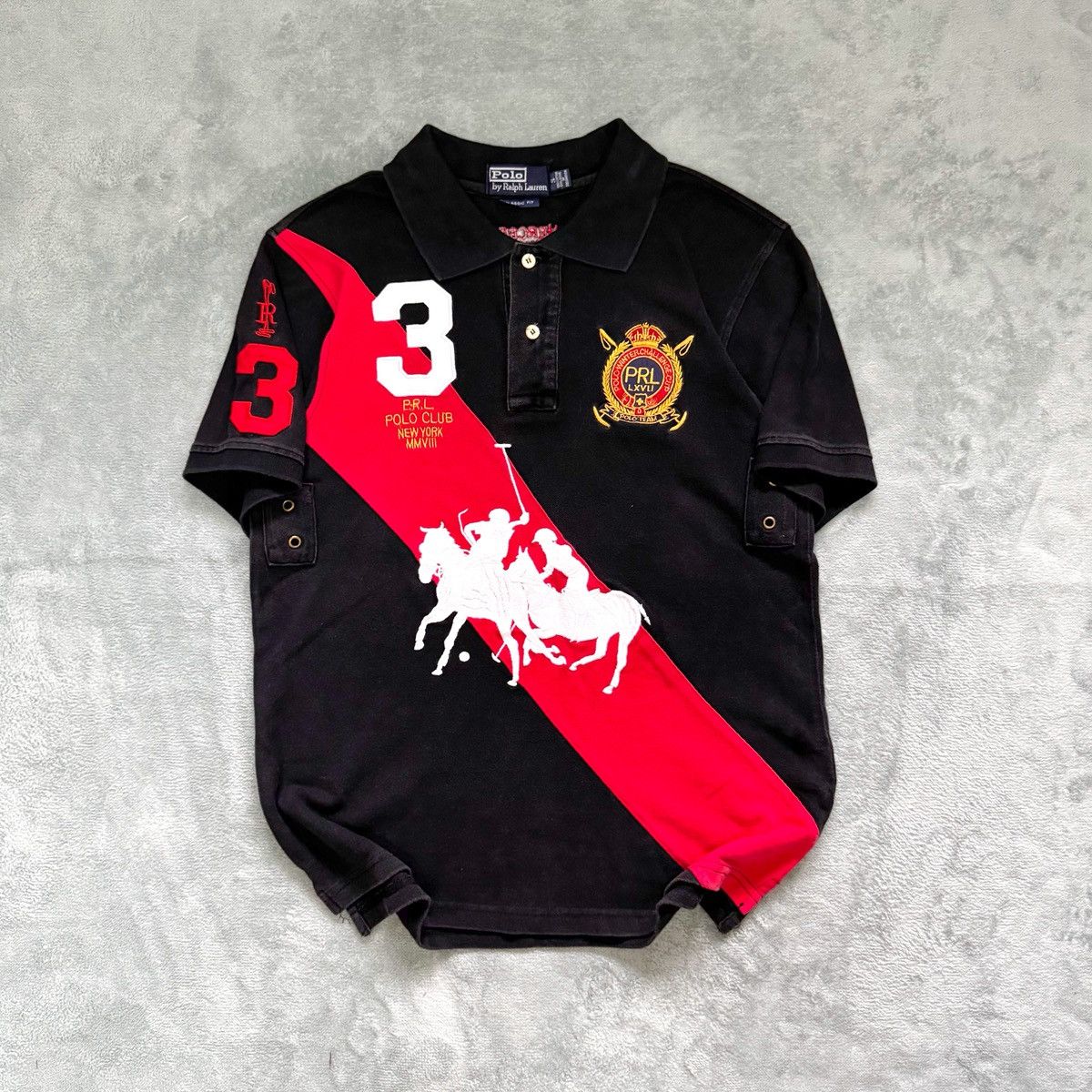Polo Ralph Lauren × Ralph Lauren × Vintage Vintage Polo Ralph Lauren New York MMVIII Size US S / EU 44-46 / 1 - 1 Thumbnail
