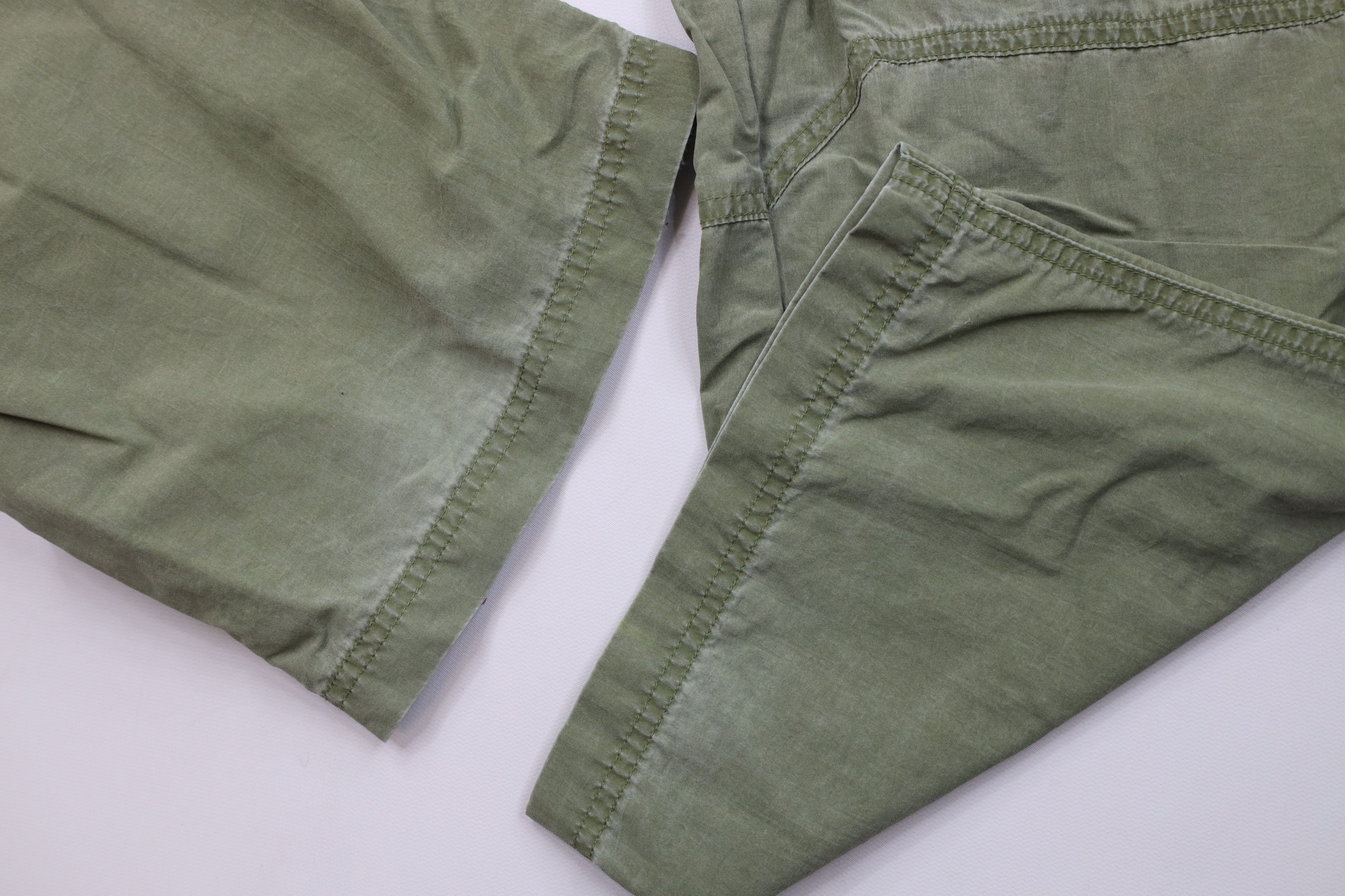 Cabelas Vintage Y2K Cabelas Stonewash Wide Leg Cargo Pants Green Size US 42 / EU 58 - 6 Thumbnail