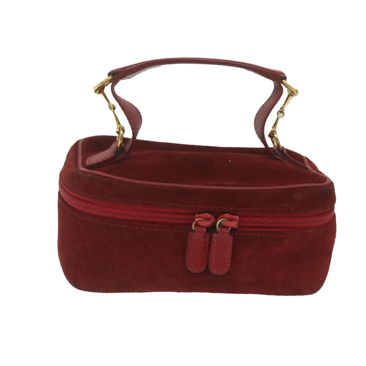 image of Gucci Vanity Clutch Bag in Red, Women's