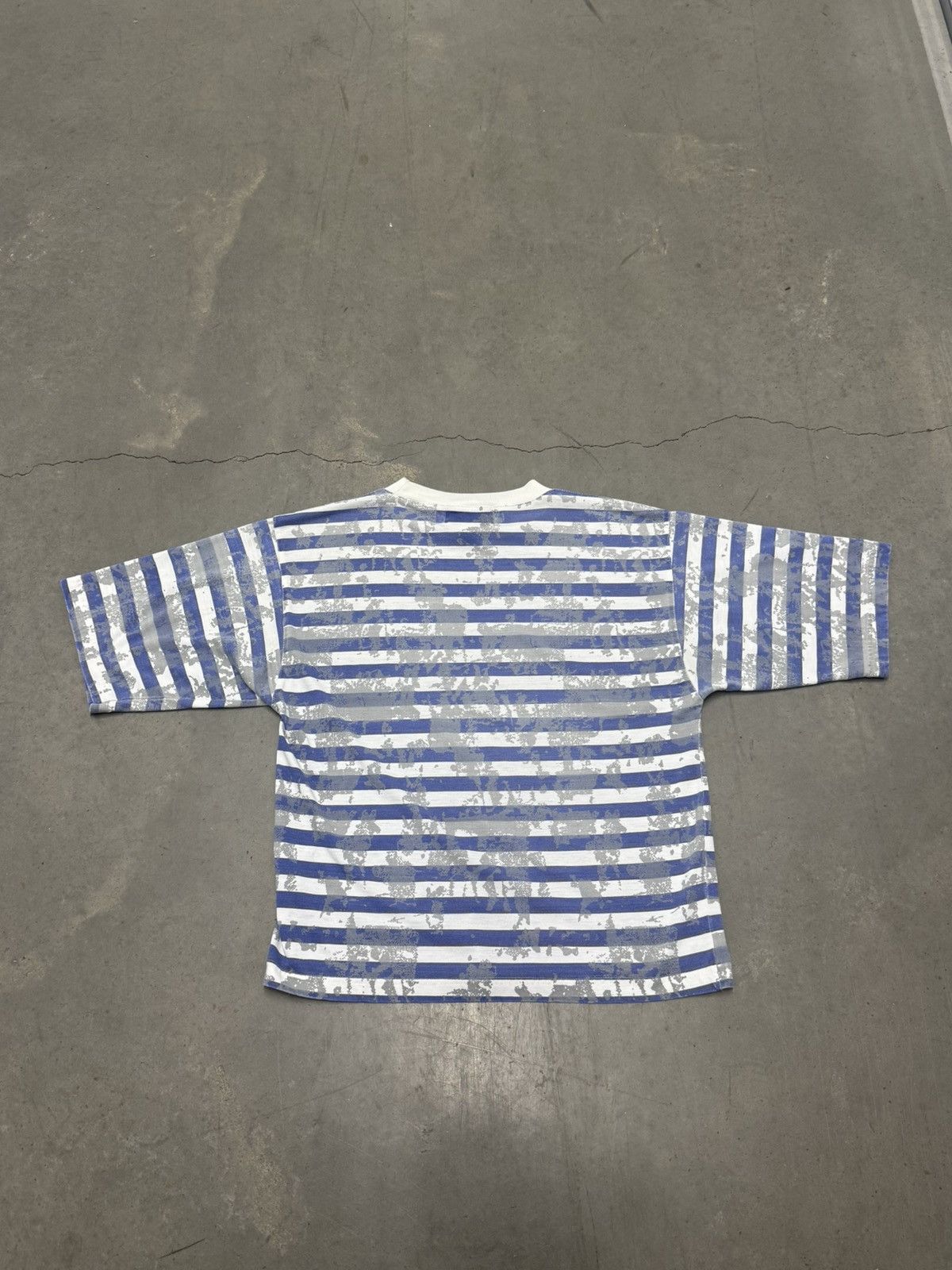 Bugle Boy Vintage Bugle Boy Men’s Size X-Large Wave All Over Print Tee Size US XL / EU 56 / 4 - 2 Thumbnail