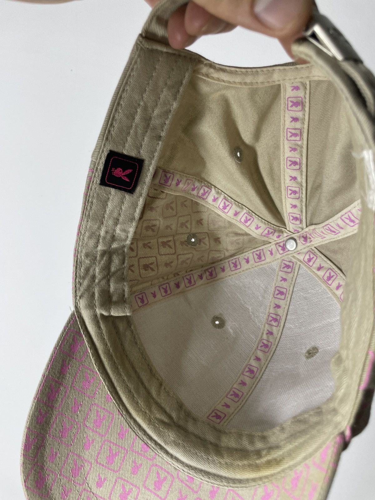 Playboy × Vintage Vintage Playboy monogram cap Rare Size ONE SIZE - 12 Thumbnail