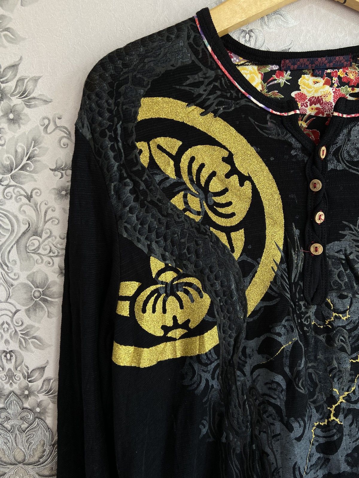 Japanese Brand Japanese Brand Dragon Longsleeve Size US M / EU 48-50 / 2 - 2 Thumbnail