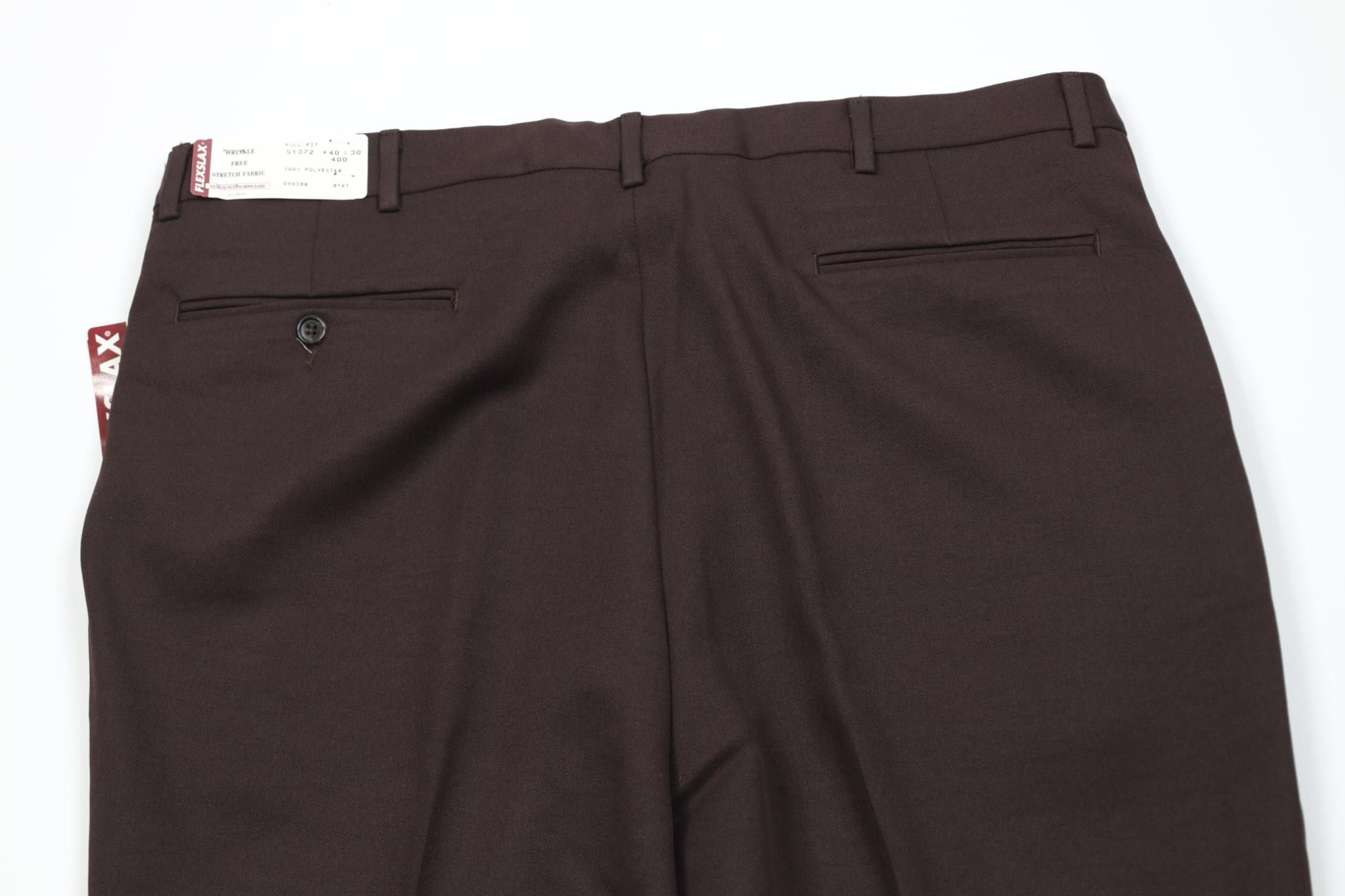 Vintage Deadstock Vintage 70s Streetwear Wide Leg Chino Pants Brown Size US 40 / EU 56 - 11 Thumbnail