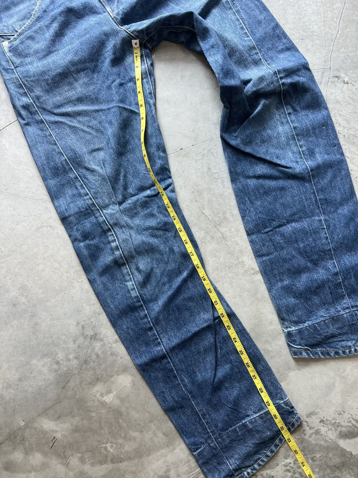 Levi's Levis Engineered Twisted Jeans Tag W32 Actual 32x32.5 Size US 32 / EU 48 - 11 Thumbnail