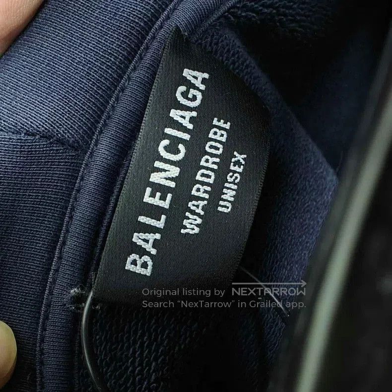 Balenciaga Balenciaga Double B Embroidered Hoodie. Size US S / EU 44-46 / 1 - 4 Thumbnail