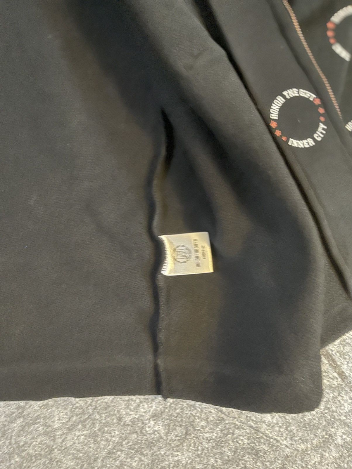 Honor the Gift Honor The Gift “Inner City” Zip Hoodie – Black XL Size US XL / EU 56 / 4 - 5 Thumbnail