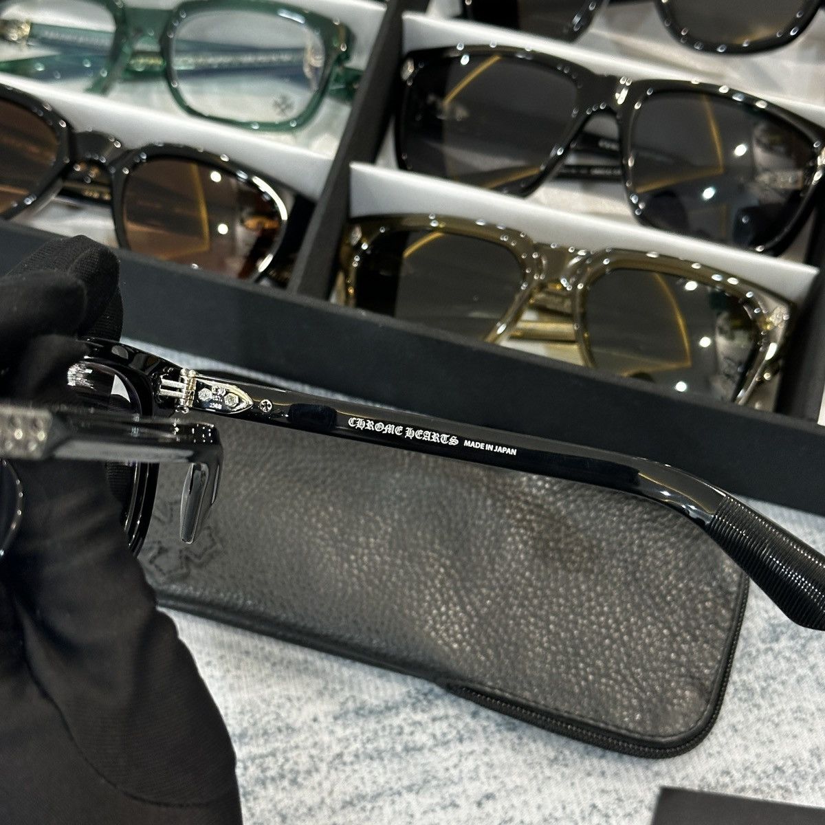 Chrome Hearts CHROME HEARTS SMOKE SHOW EYEGLASSES Size ONE SIZE - 7 Thumbnail