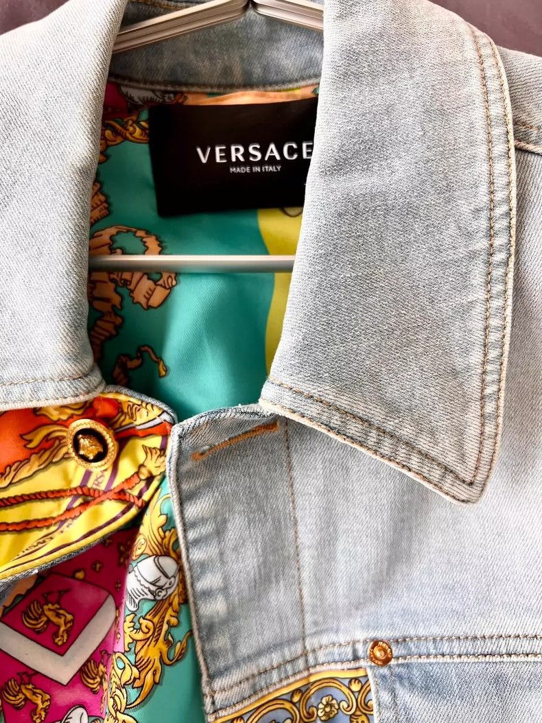 Other Versace Four-piece denim jacket Size US S / EU 44-46 / 1 - 6 Thumbnail