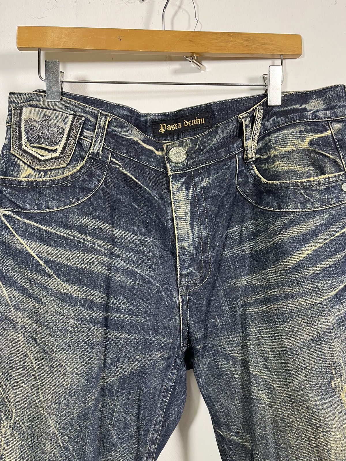 If Six Was Nine If six was nine Crown Jeans Japanese Brand Pasta Denim Size US 37 - 8 Thumbnail