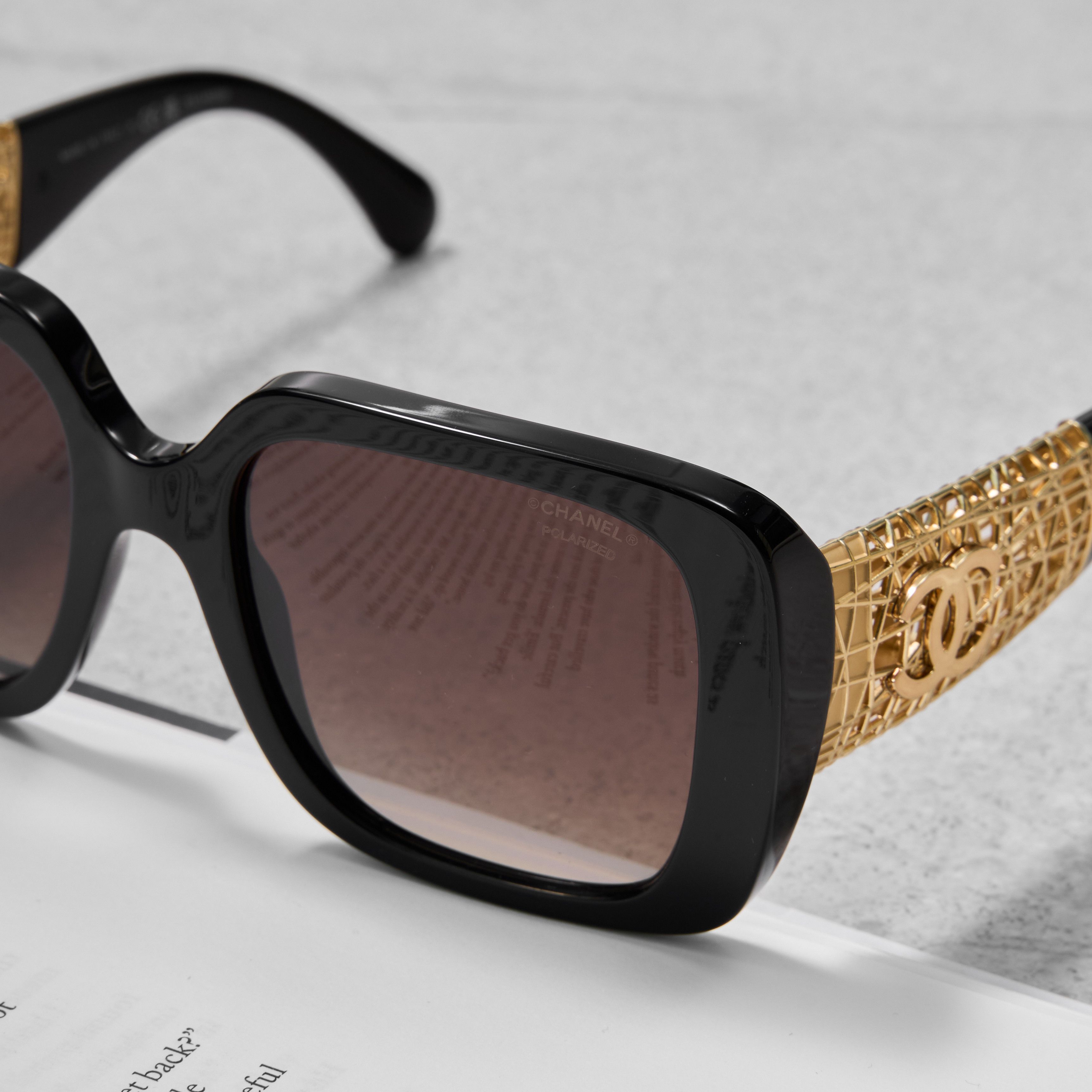 Chanel CHANEL 0CH5532 C622S9 Sunglasses Size ONE SIZE - 3 Thumbnail