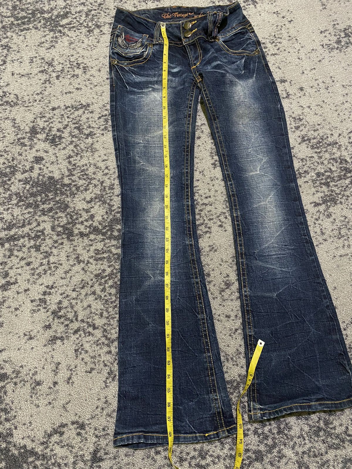 Hysteric Glamour Y2k the vintage standar ifsixwasnine bootcut Jeans Size 29" - 11 Thumbnail