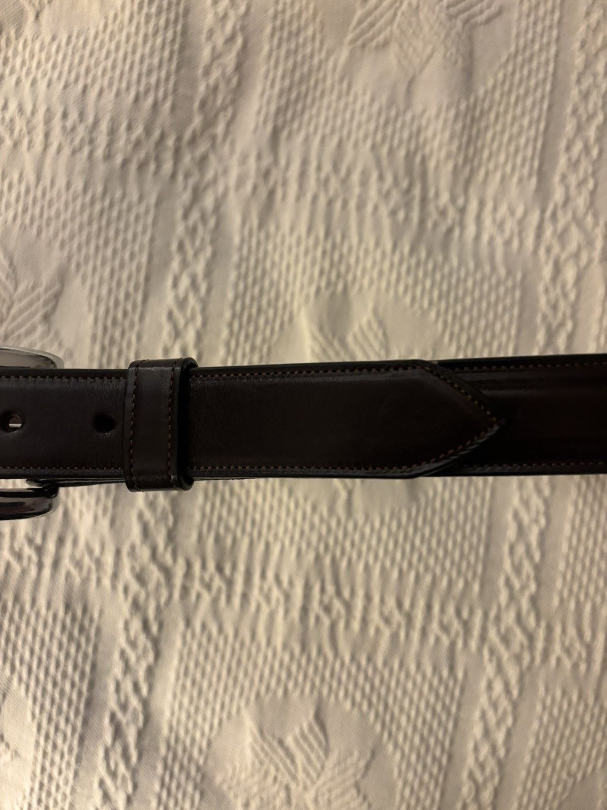 Other TORY brown belt w/ raised center Size 36 - 3 Thumbnail