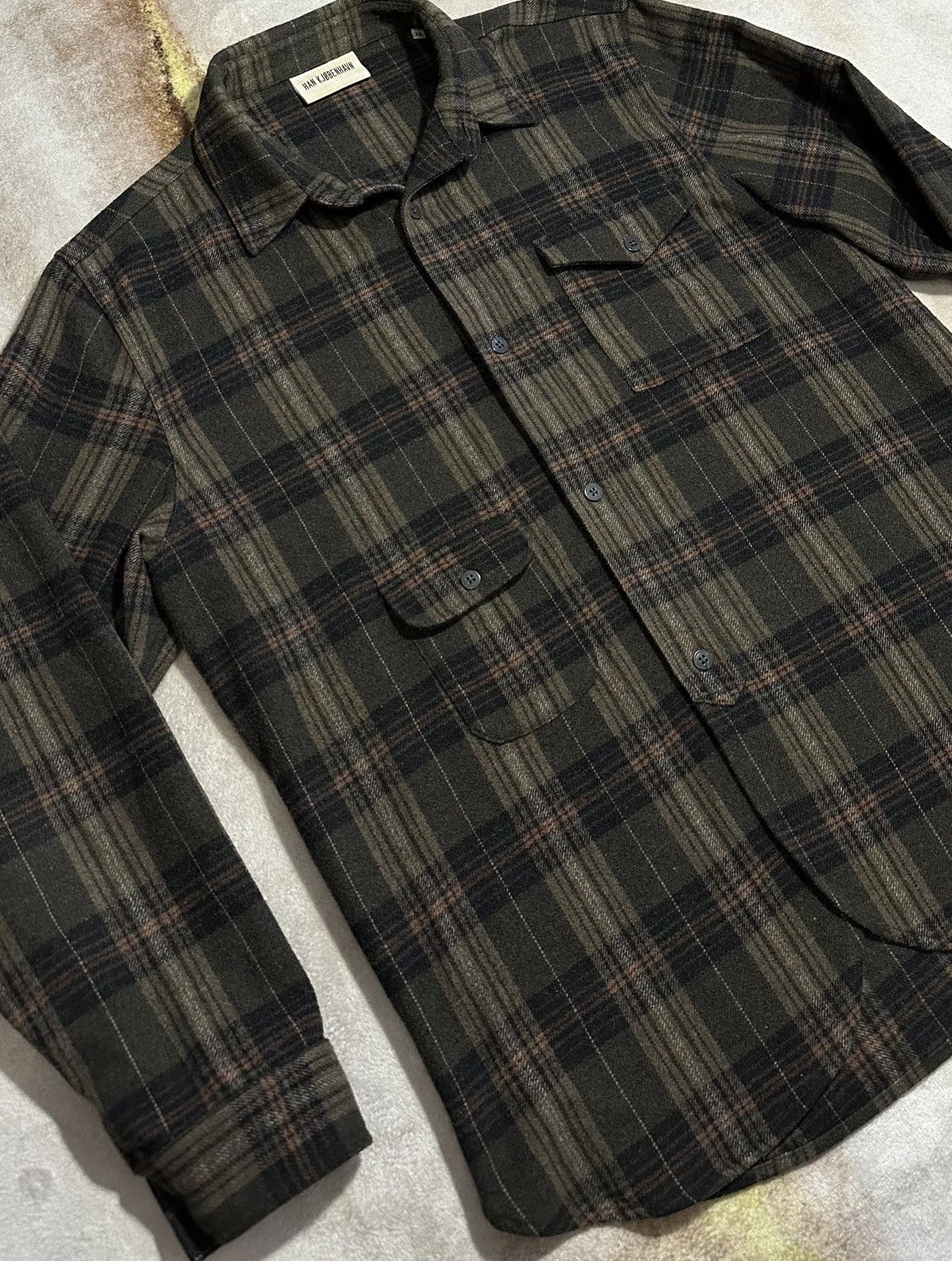 Han Kjobenhavn Han Kjobenhavn wool shirt Size US XXL / EU 58 / 5 - 11 Thumbnail