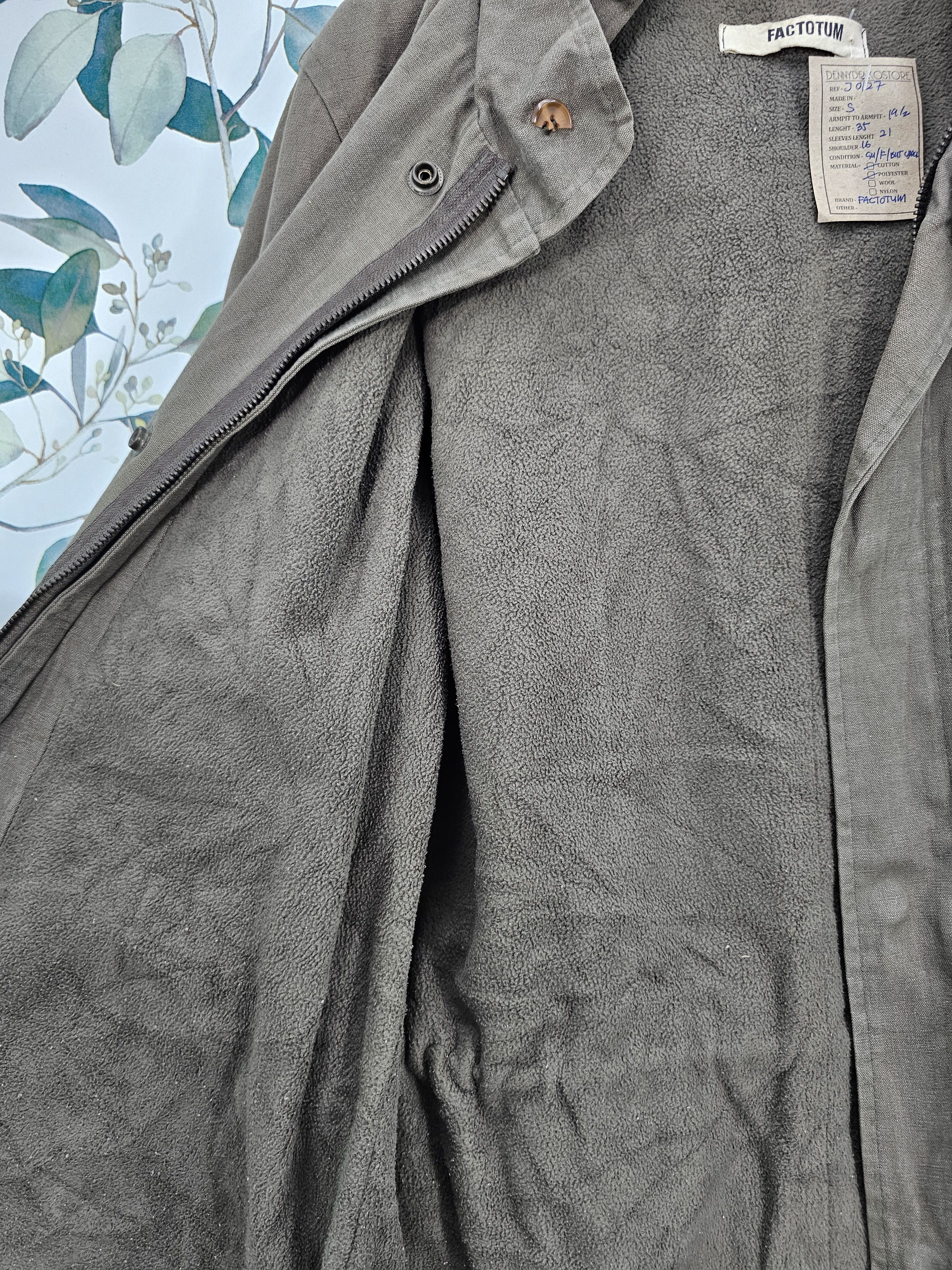 FACTOTUM Japanese Brand FACTOTUM Military Style Parka Jacket J0127 Size US S / EU 44-46 / 1 - 3 Thumbnail
