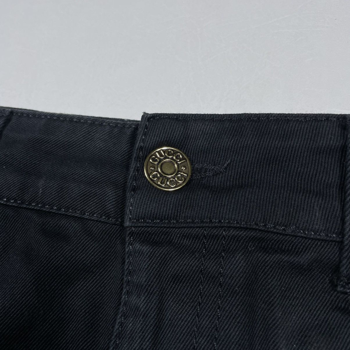 GUCCI FW17 -ALESSANDRO MICHELE CORSET LACE UP LEGGINGS PANTS