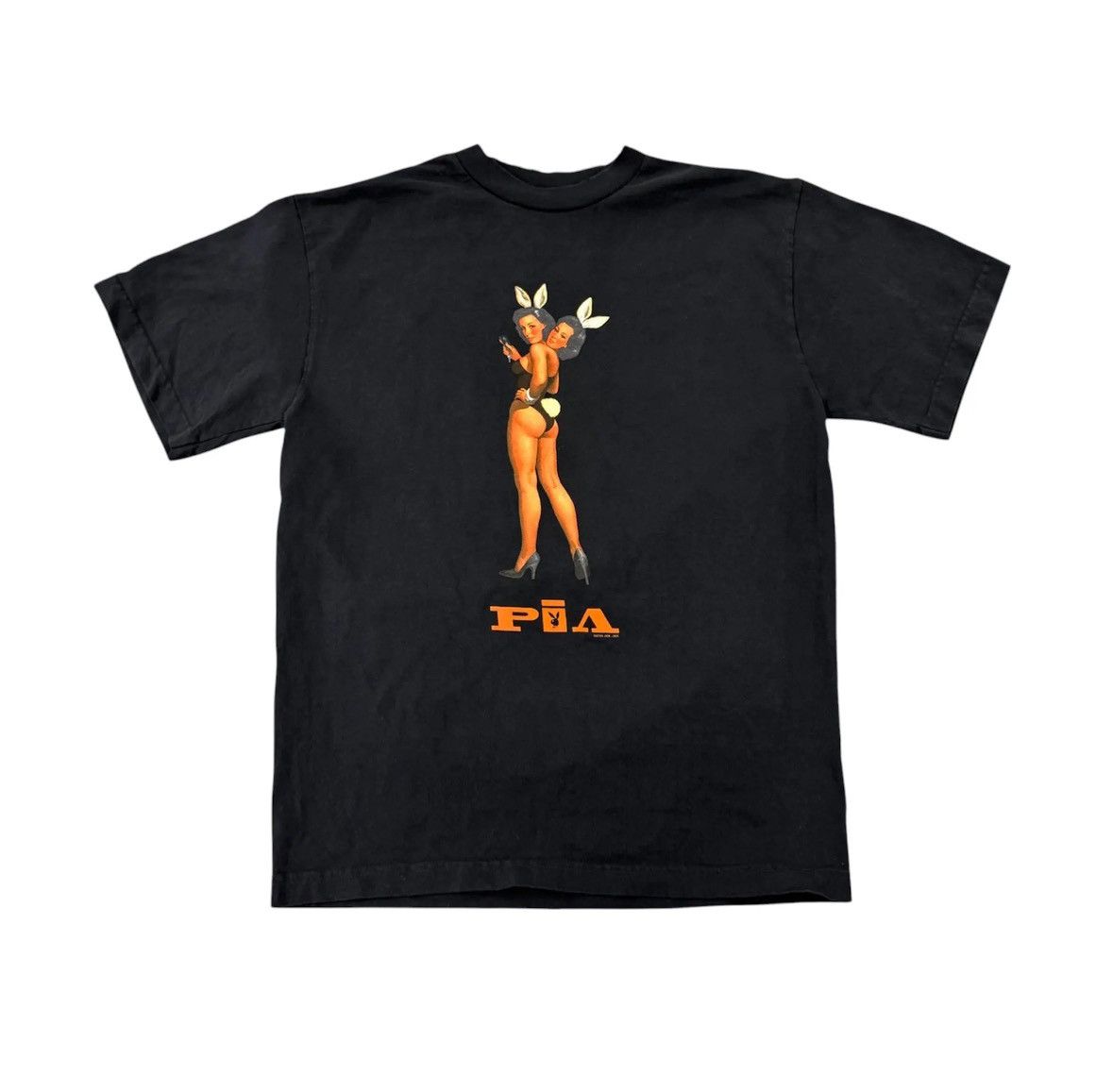 Playboy Travis Scott Black Playboy Bunny T-Shirt complexcon Size US L / EU 52-54 / 3 - 1 Thumbnail
