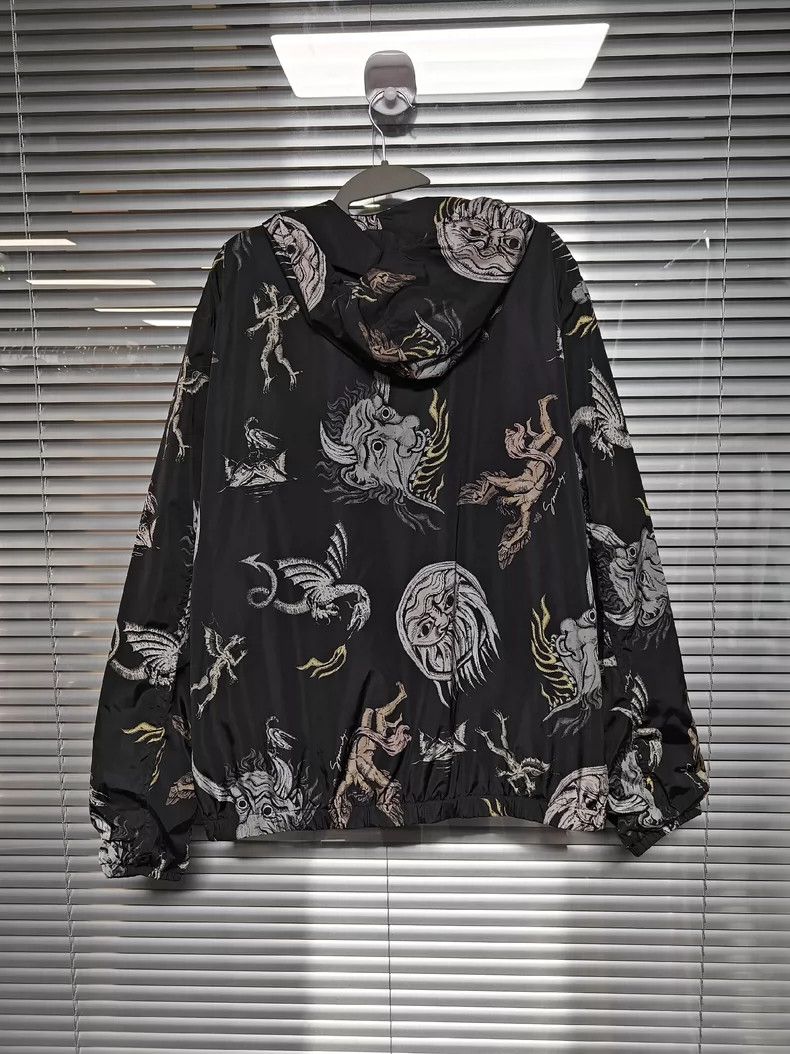 Givenchy Givenchy Size54 Devil Angel Graffiti Windbreaker Size US M / EU 48-50 / 2 - 2 Thumbnail