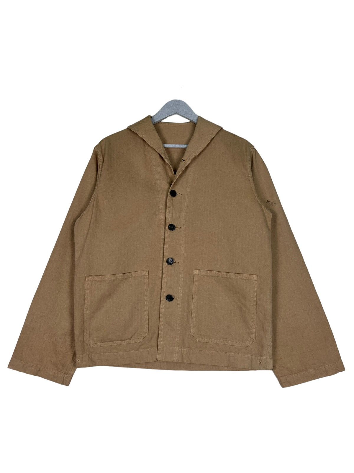 Beams Plus 🔥 BEAMS HARD WEAR BROWN HBT HOODIES JACKET Size US M / EU 48-50 / 2 - 2 Thumbnail