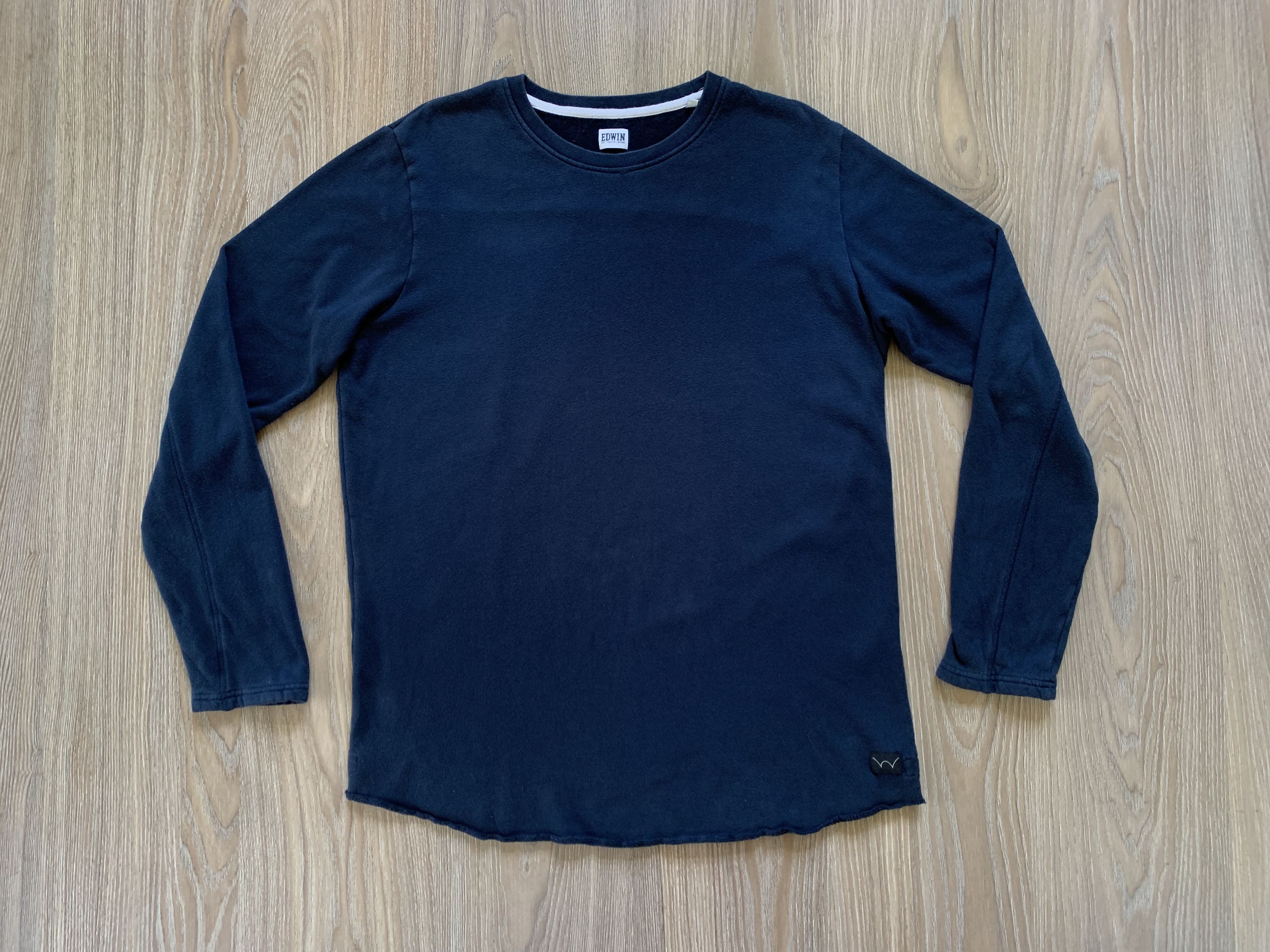 Edwin × Japanese Brand Edwin Sweatshirt Long Sleeve Shirt Size US L / EU 52-54 / 3 - 2 Thumbnail