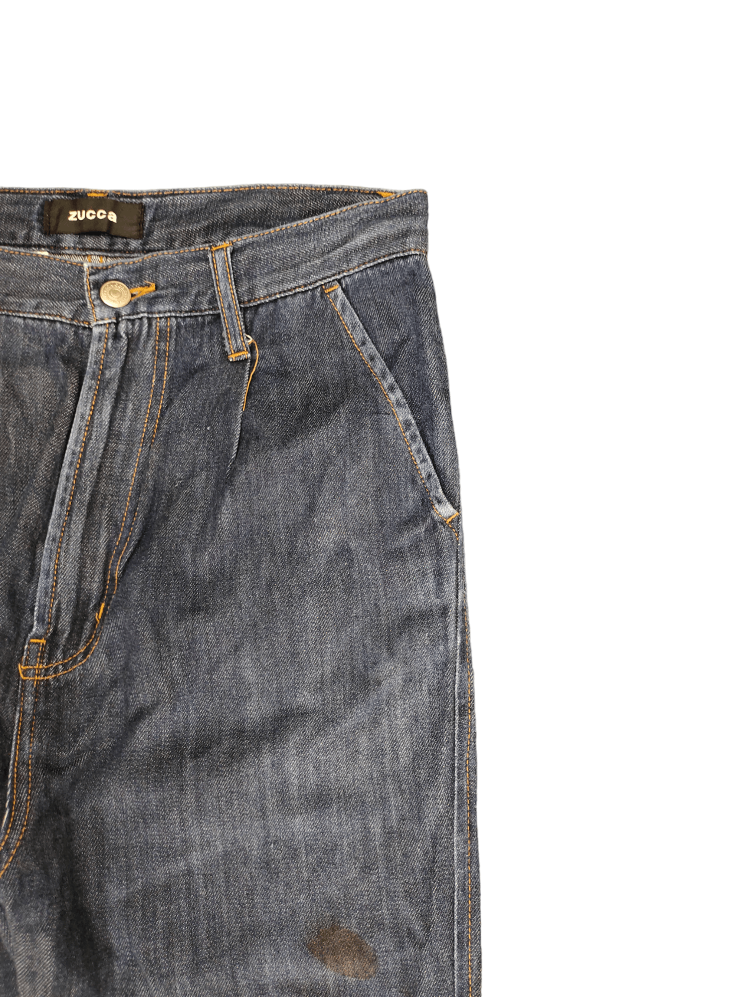 Zucca Zucca Issey Miyake Drop Crotch Comfort Denim Pants Size US 30 / EU 46 - 15 Thumbnail