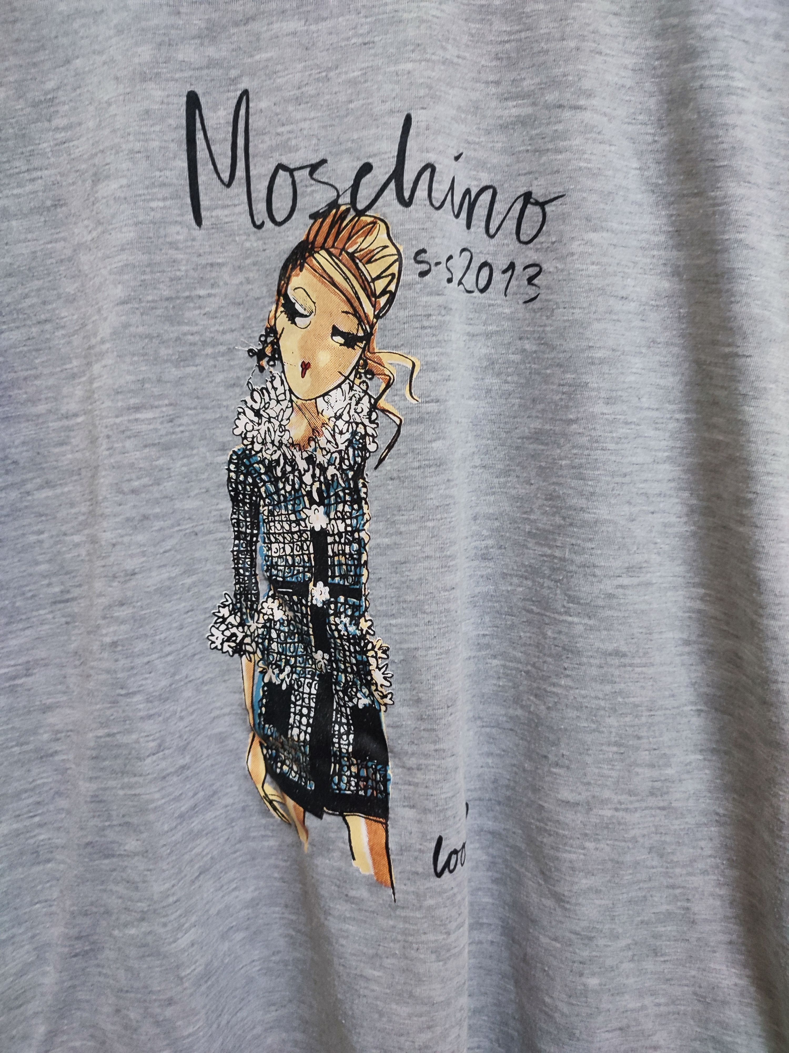 Designer × Moschino vintage Moschino x 25ans 2013 tshirt Size ONE SIZE - 3 Thumbnail