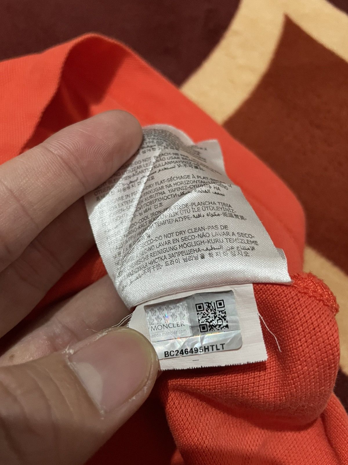 Moncler Moncler poloshirt Size US M / EU 48-50 / 2 - 7 Thumbnail