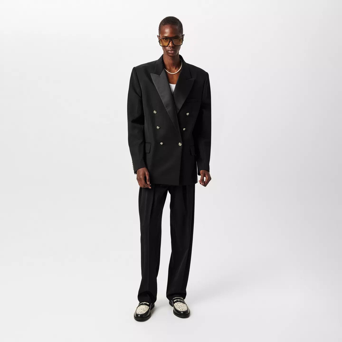 Casablanca o1g2r1mq0426 Pleated Trousers in Black Size US 36 / EU 52 - 6 Thumbnail
