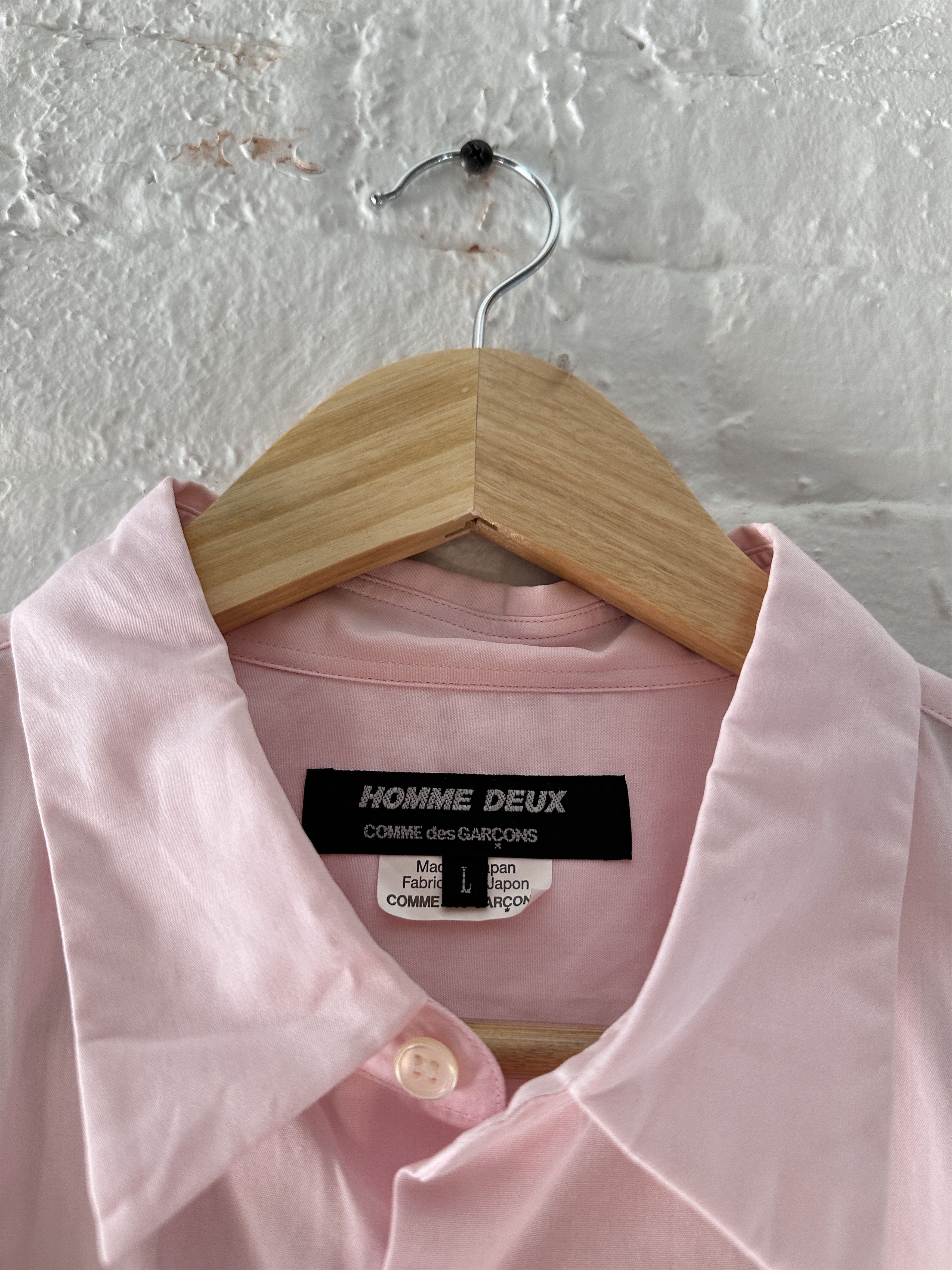 Comme des Garcons Comme des Garcons Homme Deux Button Up Shirt Size US M / EU 48-50 / 2 - 2 Thumbnail