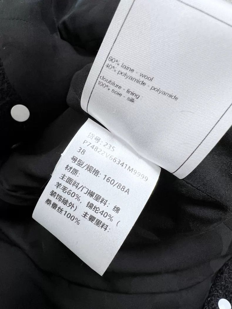 Chanel Chanel 23S show black and white polka dot heavy industry f Size XS / US 0-2 / IT 36-38 - 7 Thumbnail