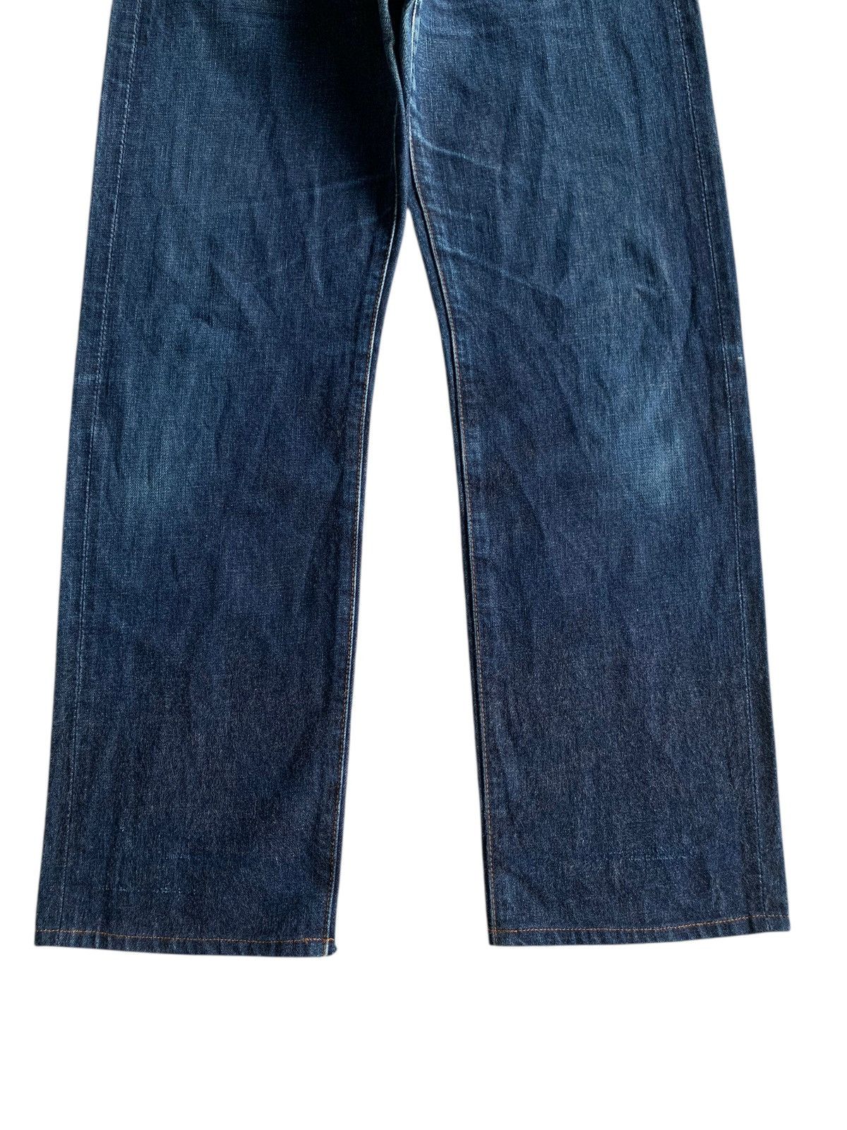 Kapital VINTAGE LEVIS BIG E 502 SELVEDGE DISTRESSED DENIM Size US 28 / EU 44 - 6 Thumbnail
