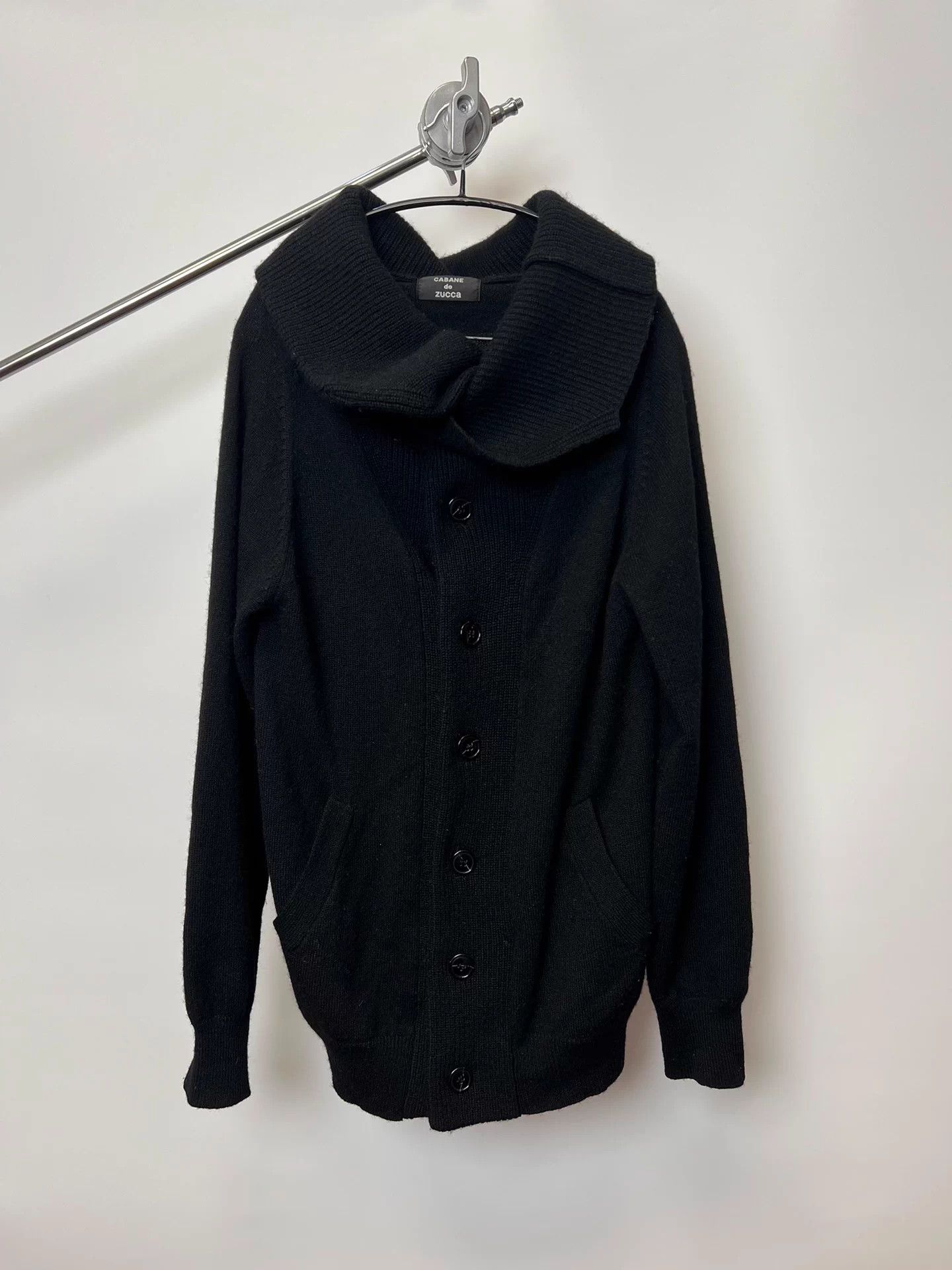 CABANE de ZUCCa Cabane de Zucca Vintage Stand Collar Wool Cardigan S Size S / US 4 / IT 40 - 1 Thumbnail