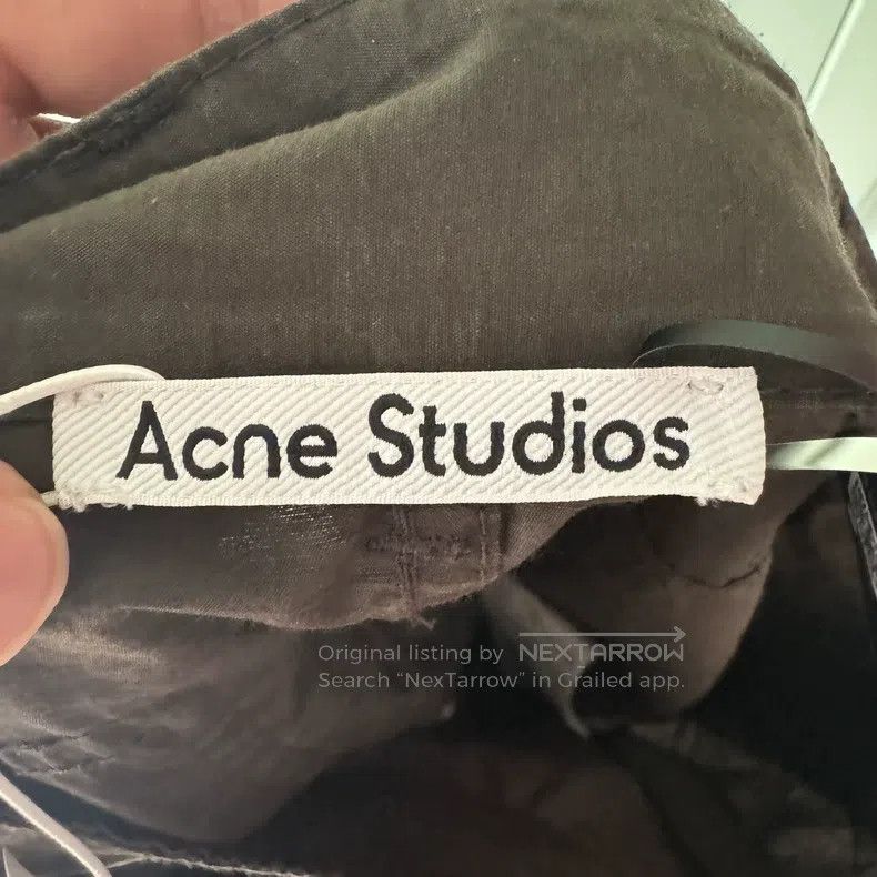 Acne Studios Acne Studios Black Workwear Skirt Size 24" / US 00 / IT 34 - 3 Thumbnail